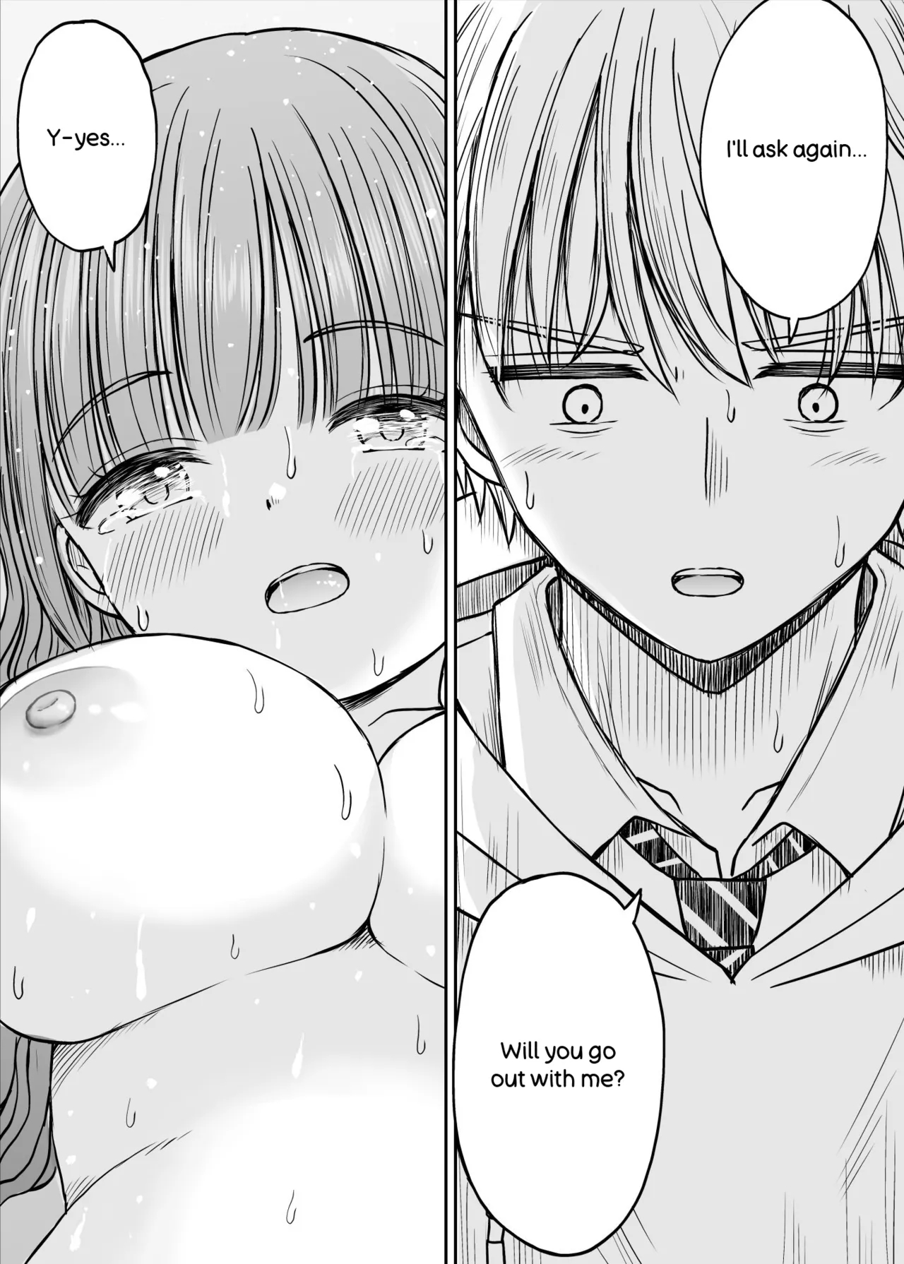 Please Don't Bully Sensei Too Much... ~the Day The Kind, Baby-faced, Big-breasted Hanasaki-sensei’s Heart Broke~ page 50