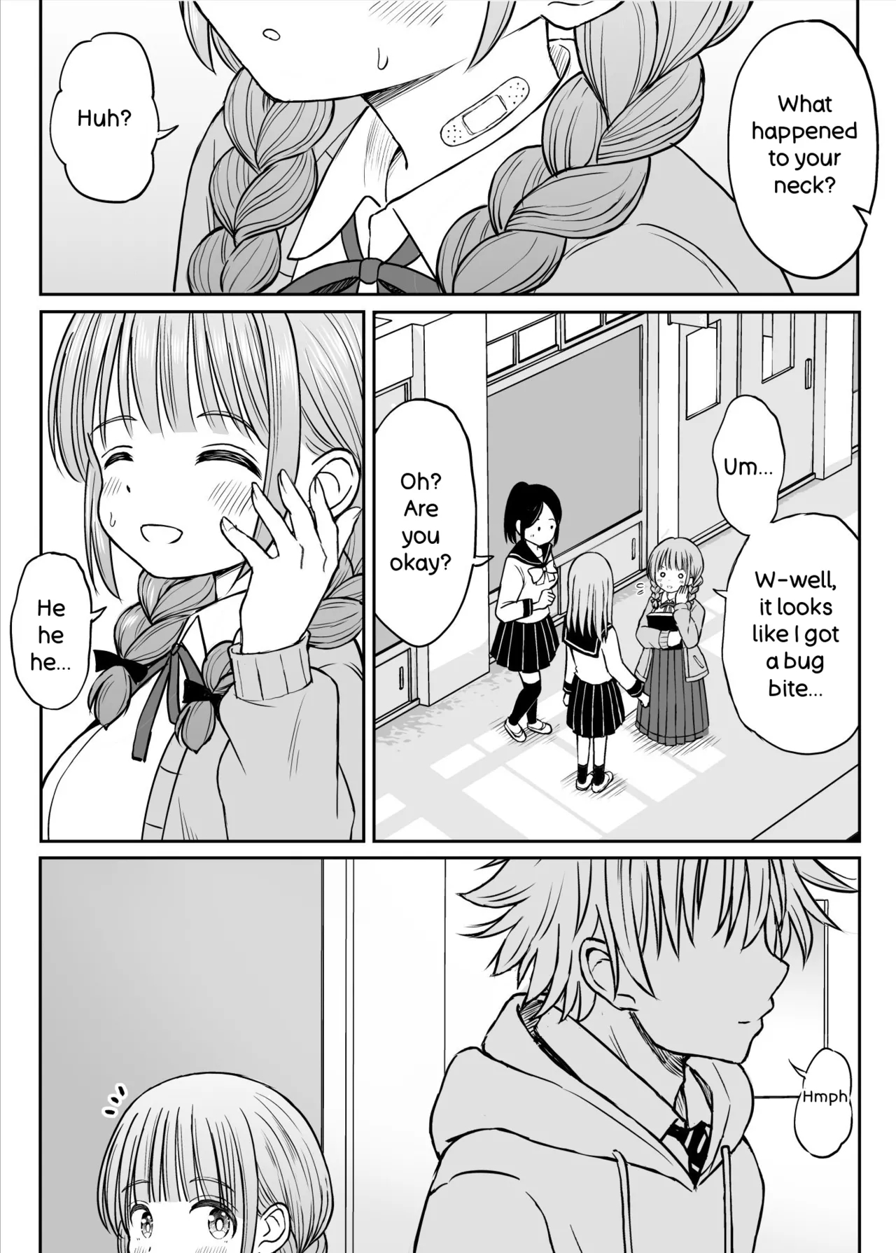 Please Don't Bully Sensei Too Much... ~the Day The Kind, Baby-faced, Big-breasted Hanasaki-sensei’s Heart Broke~ page 52