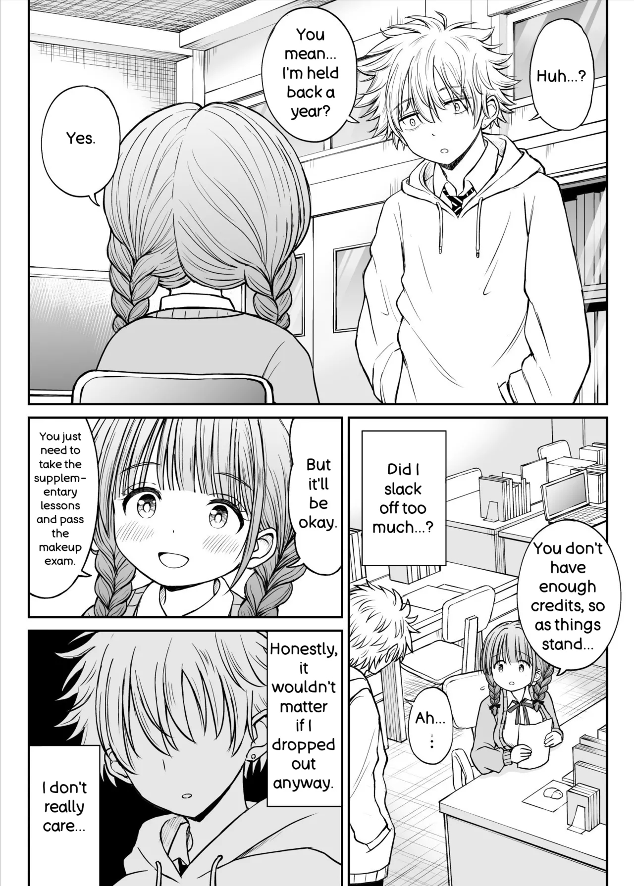 Please Don't Bully Sensei Too Much... ~the Day The Kind, Baby-faced, Big-breasted Hanasaki-sensei’s Heart Broke~ page 6