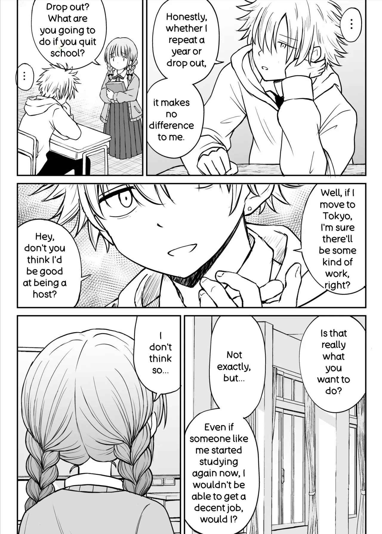 Please Don't Bully Sensei Too Much... ~the Day The Kind, Baby-faced, Big-breasted Hanasaki-sensei’s Heart Broke~ page 9