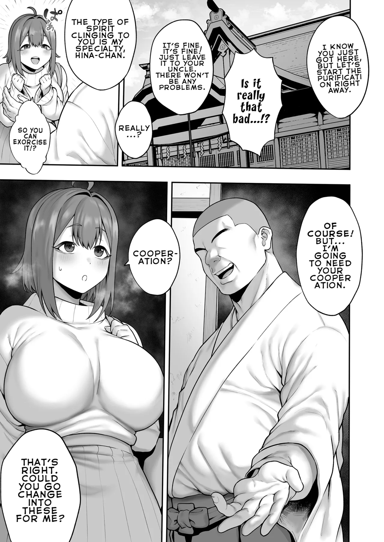 Record Of An Innocent, Curvy, And Airheaded Female College Student's Super Lewd Exorcism Experience page 6