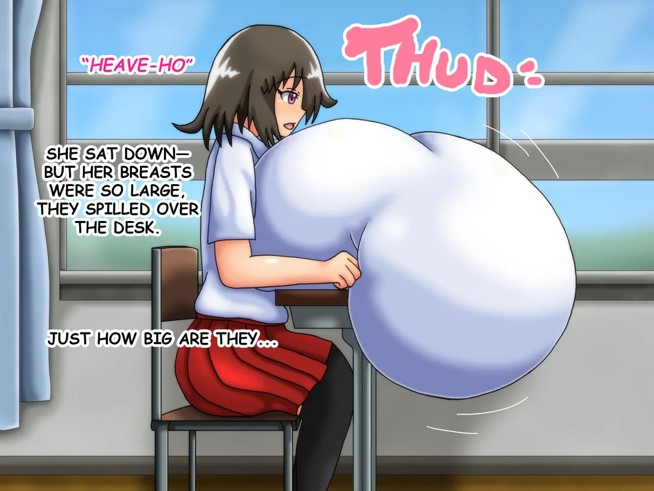 Reunited! My Childhood Sweetheart's Breasts Have Grown Super Huge! page 21