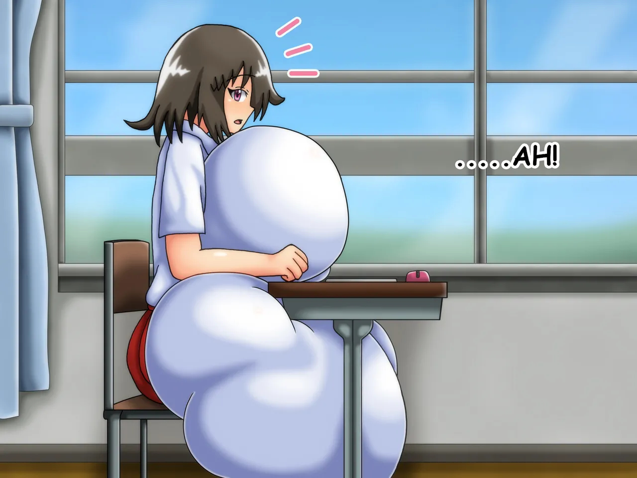 Reunited! My Childhood Sweetheart's Breasts Have Grown Super Huge! page 24