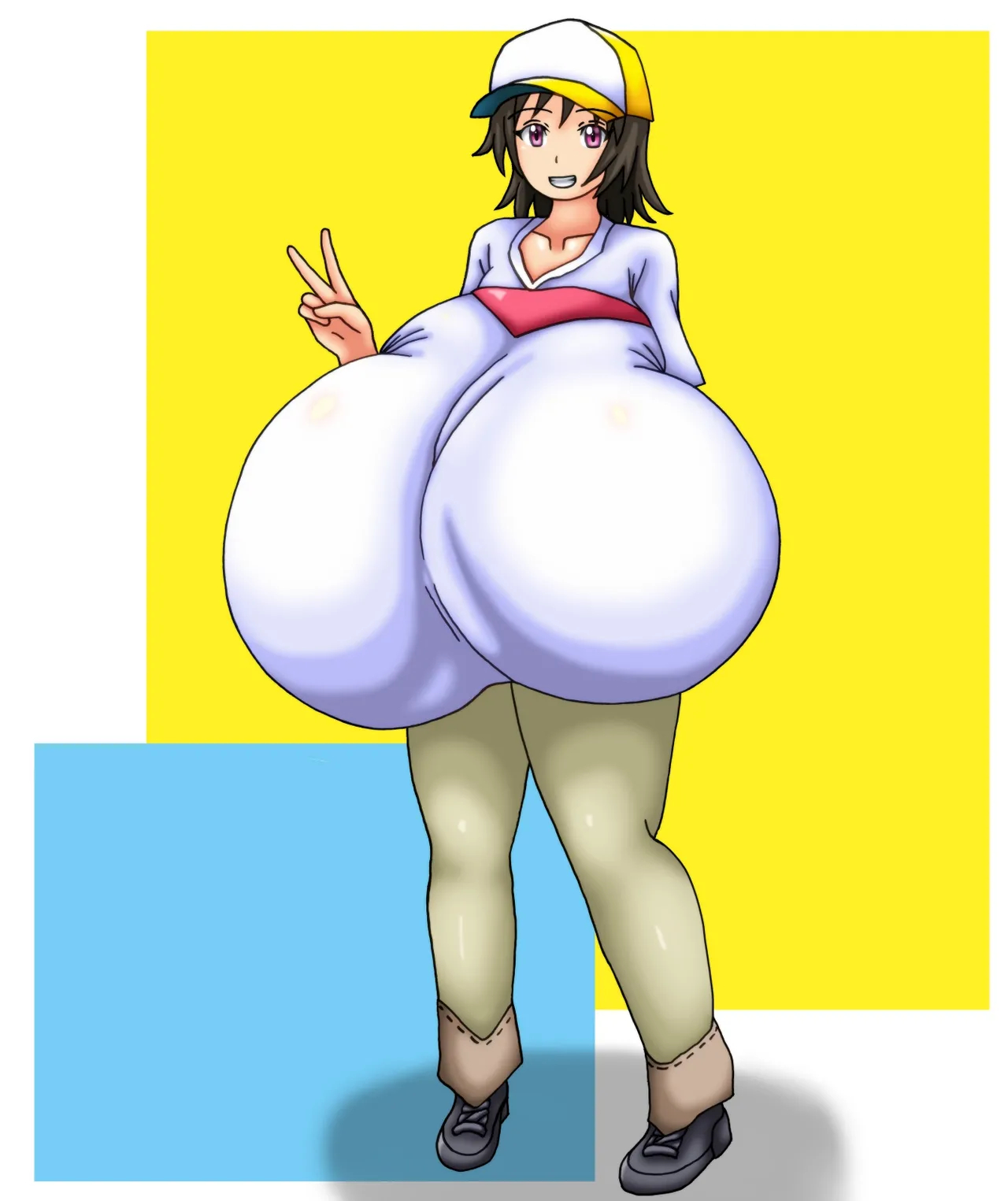 Reunited! My Childhood Sweetheart's Breasts Have Grown Super Huge! page 285