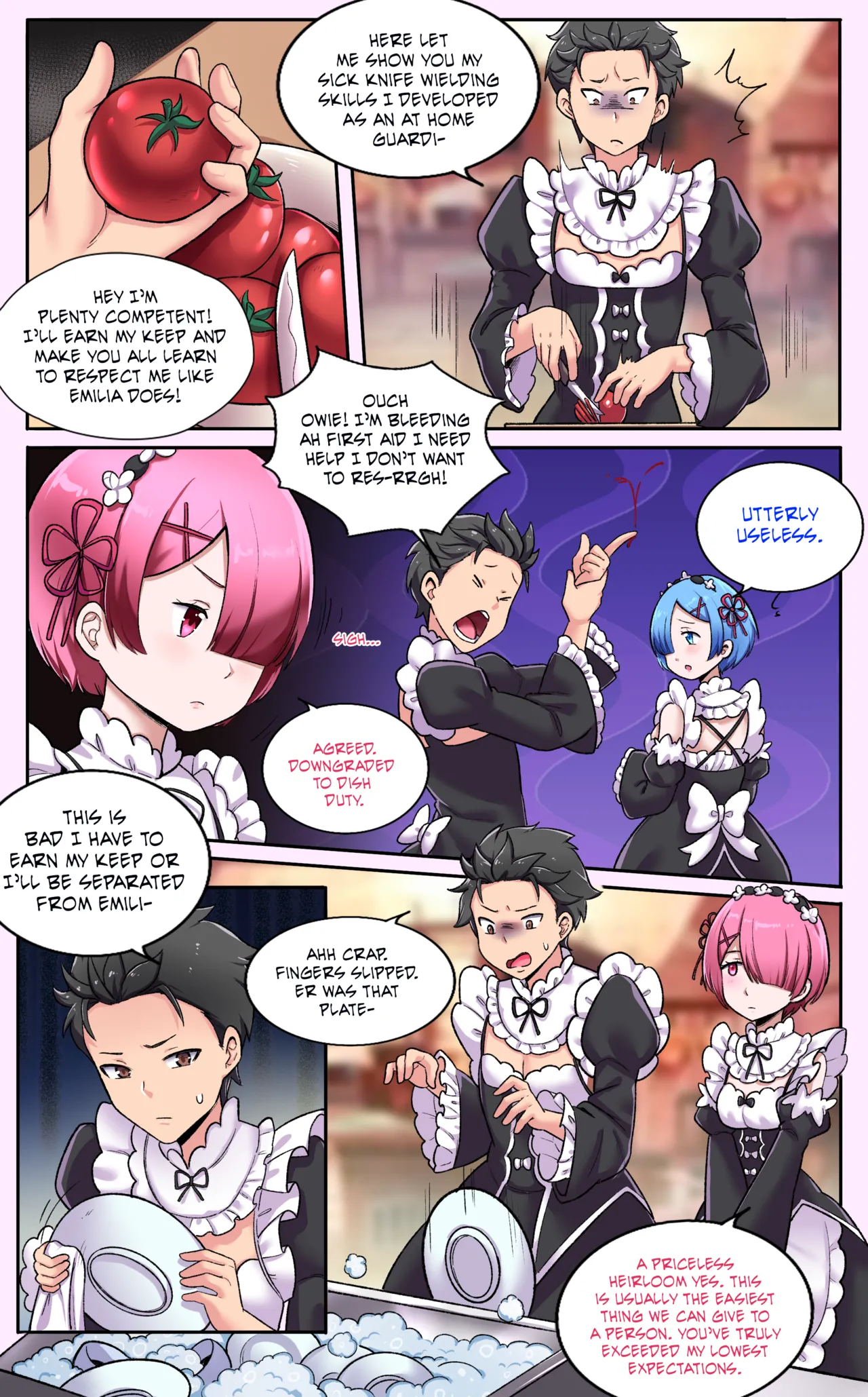 Re:zero Maid My Days page 8