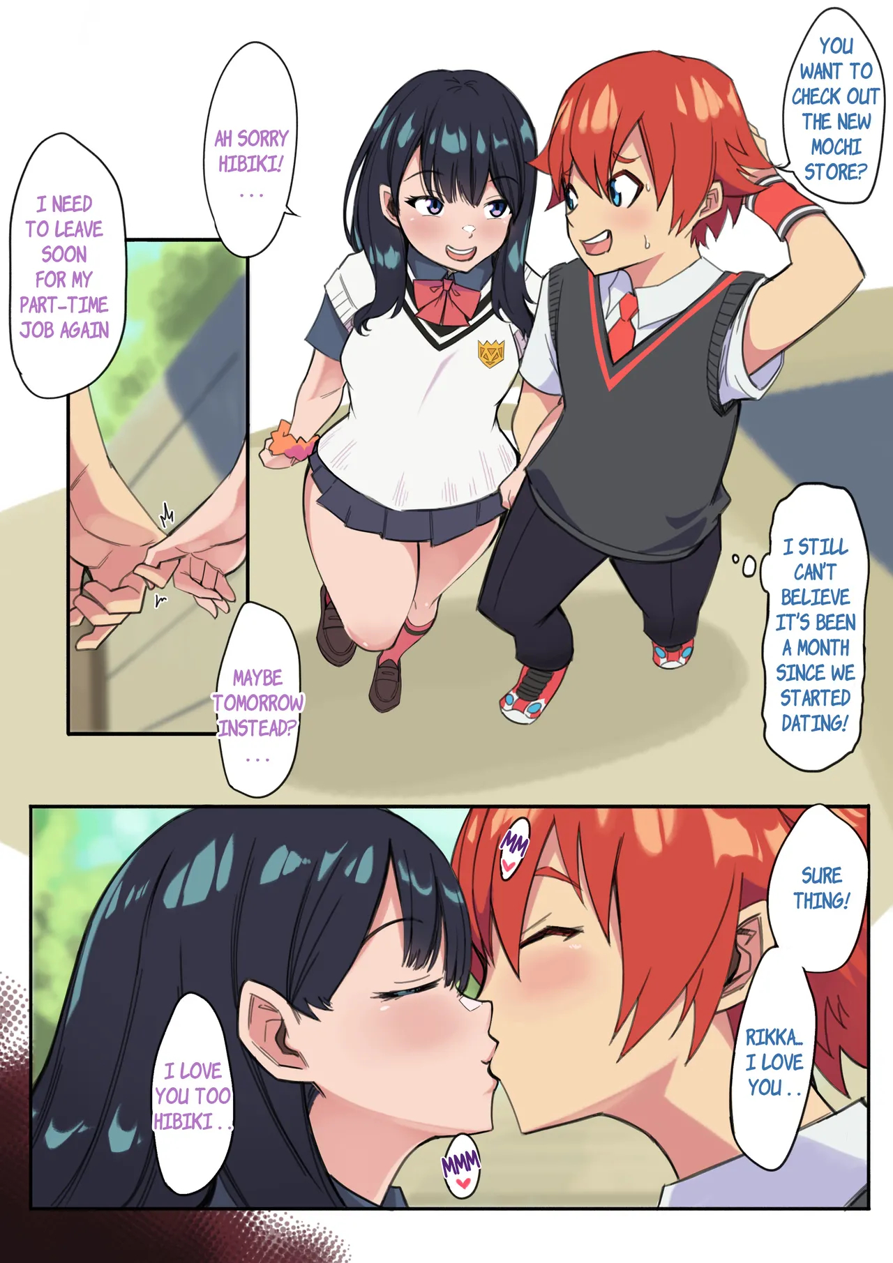 Rikka’s Second Date page 1