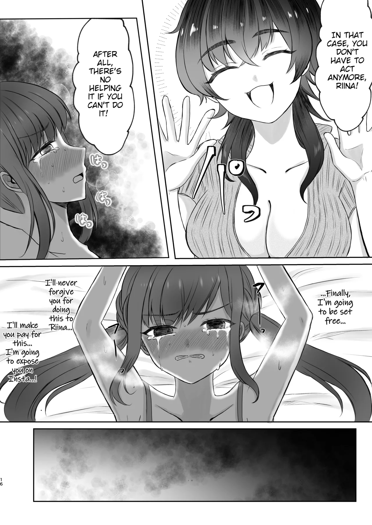 Sassy Girl Tickling Limit Lessons: If You Can't Follow The Scripts, You Don't Get To Stop! page 16