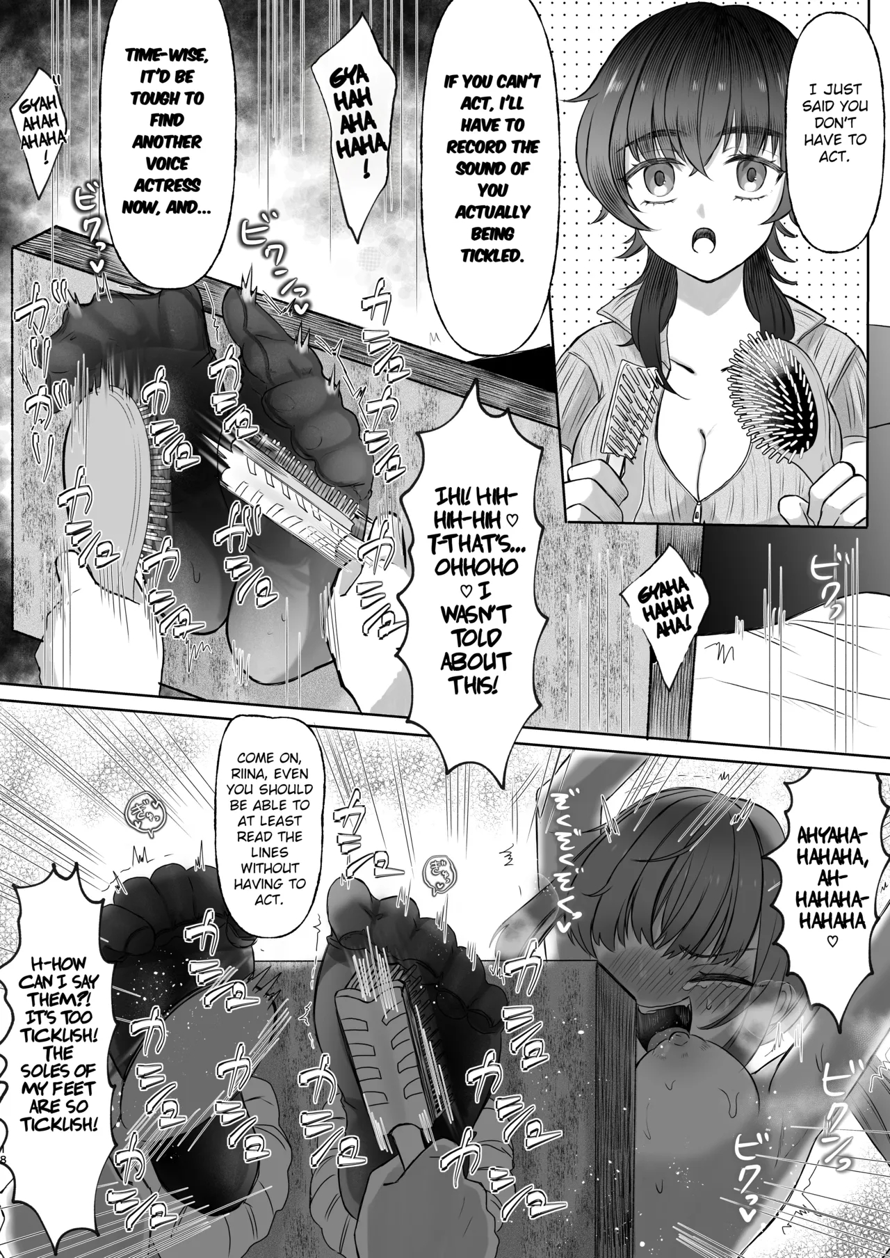 Sassy Girl Tickling Limit Lessons: If You Can't Follow The Scripts, You Don't Get To Stop! page 18