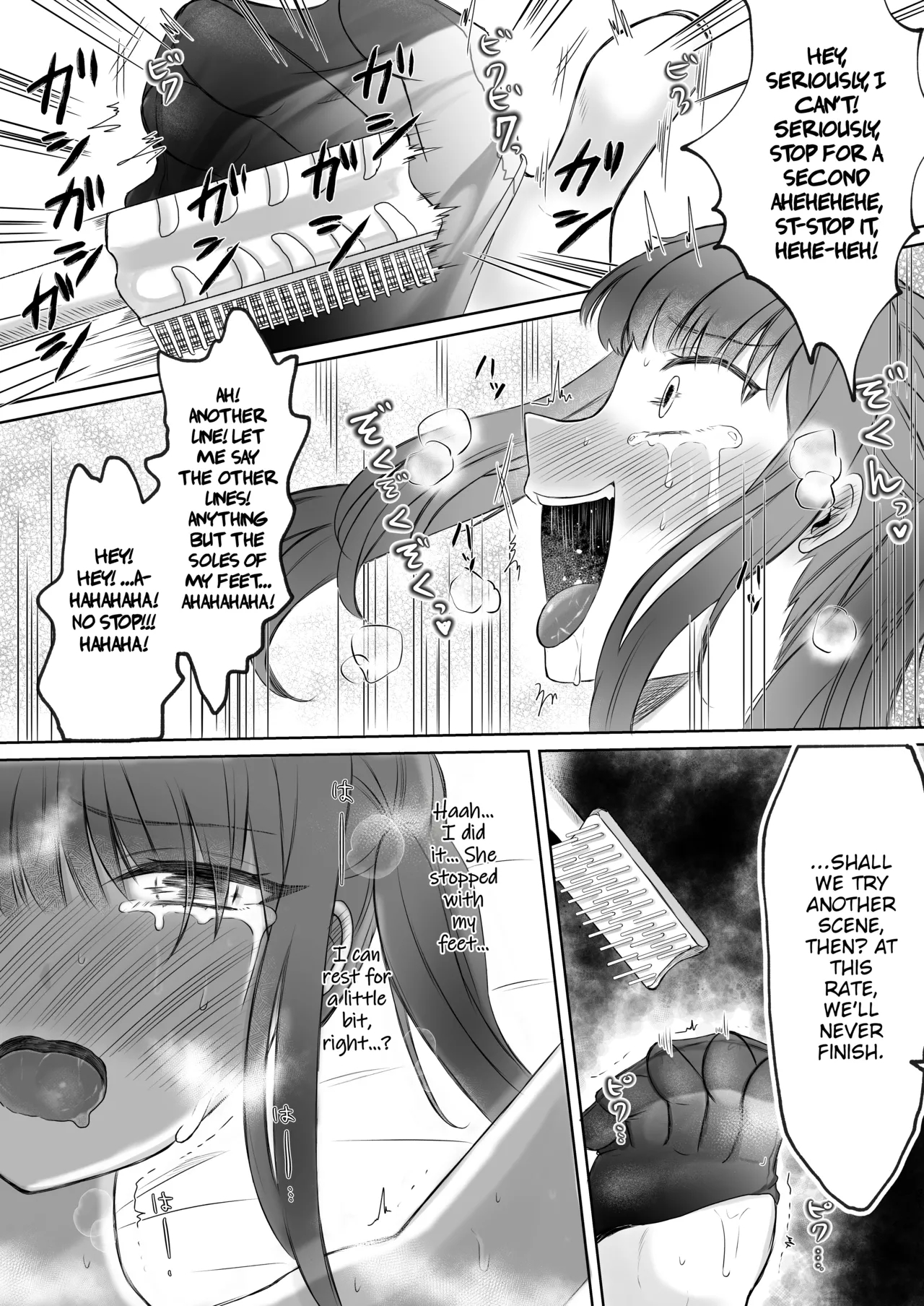 Sassy Girl Tickling Limit Lessons: If You Can't Follow The Scripts, You Don't Get To Stop! page 21