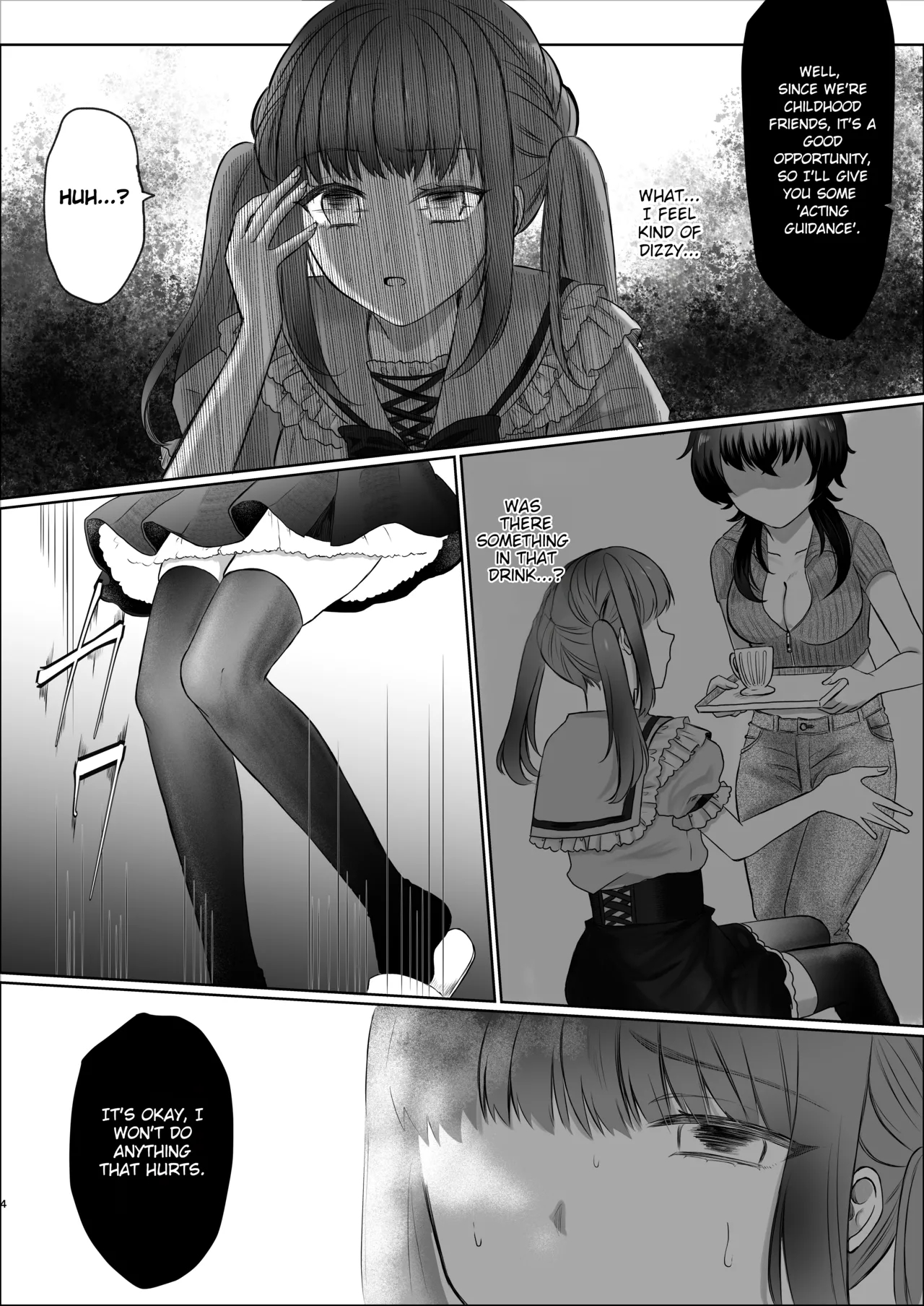 Sassy Girl Tickling Limit Lessons: If You Can't Follow The Scripts, You Don't Get To Stop! page 4