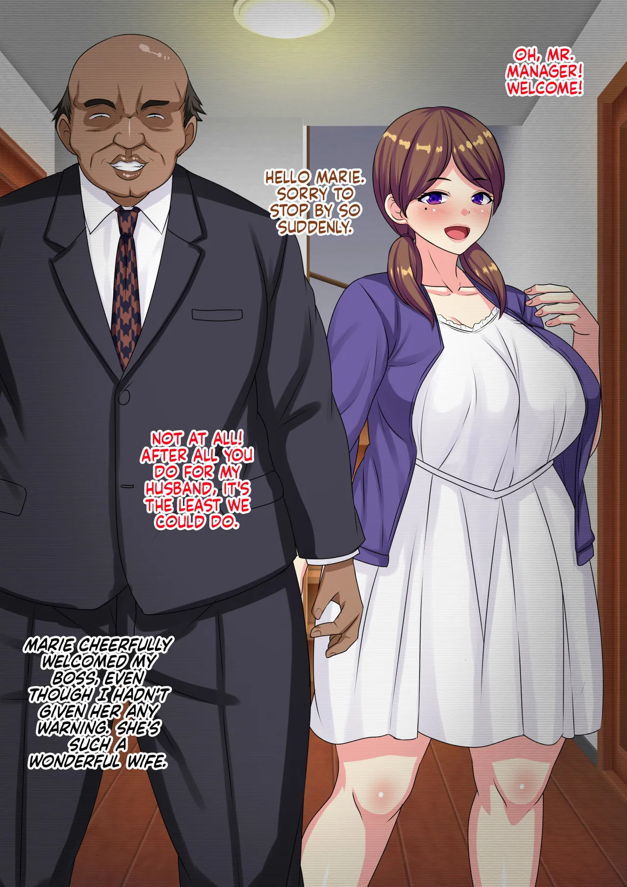 Serving My Boss As Sex Slaves Is What Makes My Brainwashed Family Happy =tb= page 7