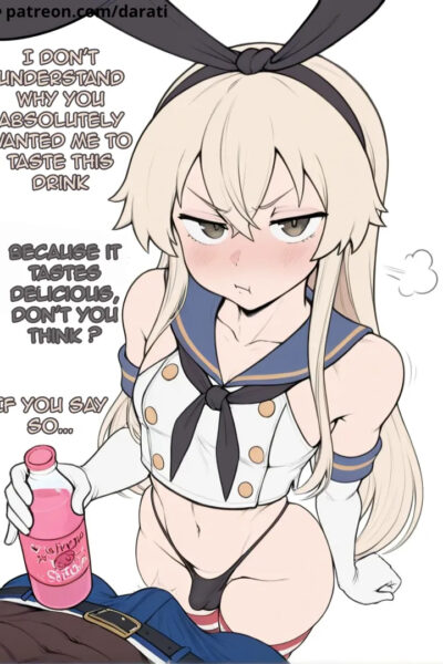 Shimakaze And The Magic Drink page 1