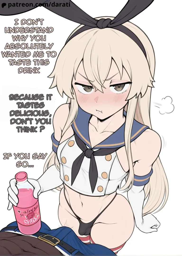 Shimakaze And The Magic Drink page 1