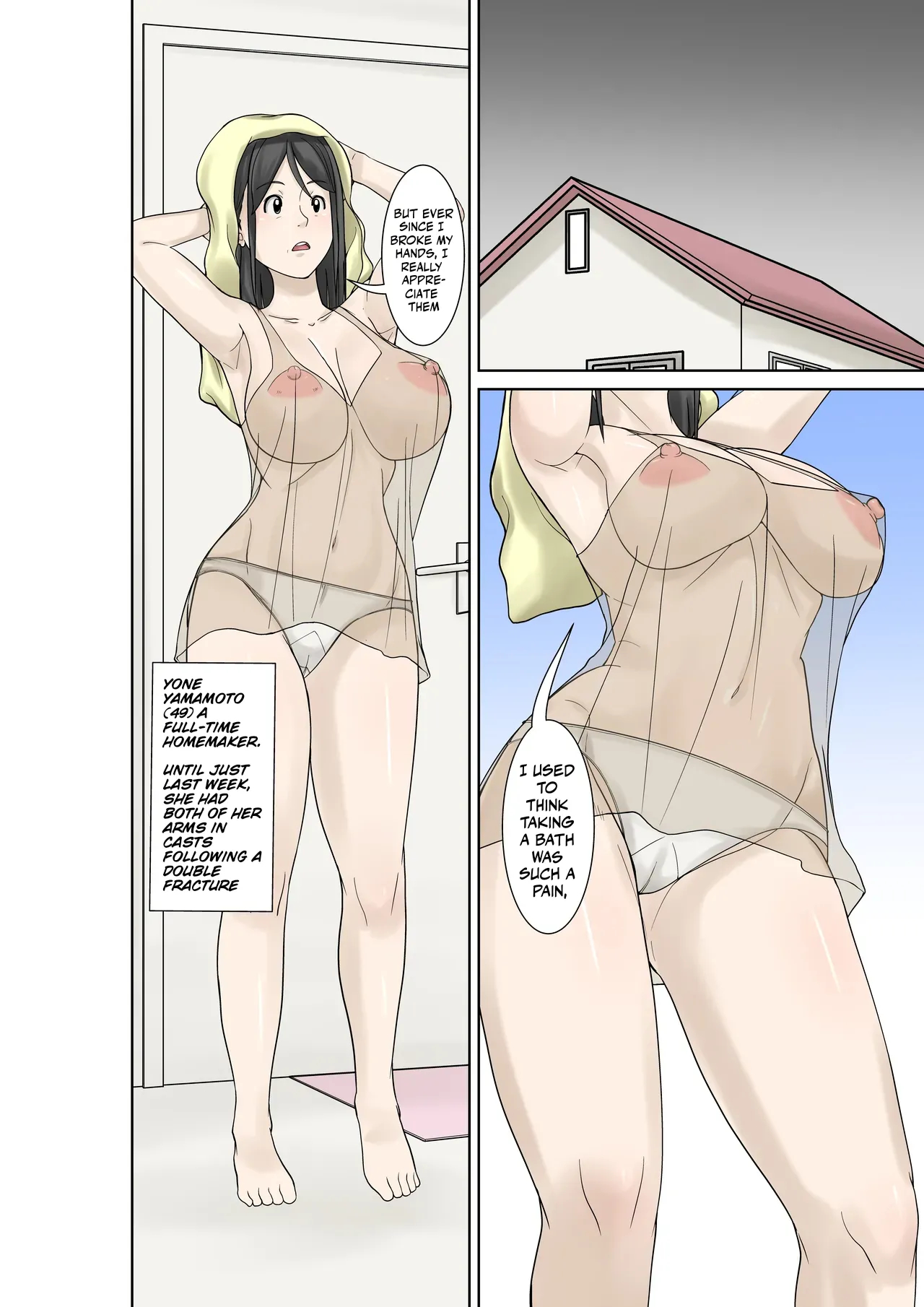 Since My Mom Broke Both Her Hands, It’s My Duty To Take Care Of Her. Episode 2 page 2