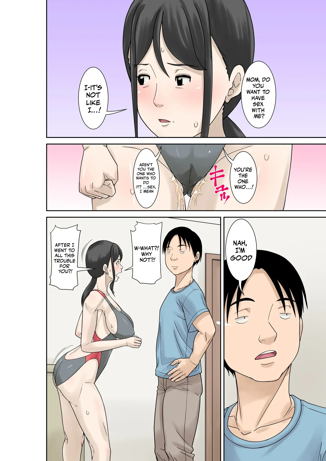 Since My Mom Broke Both Her Hands, It’s My Duty To Take Care Of Her. Episode 2 page 22