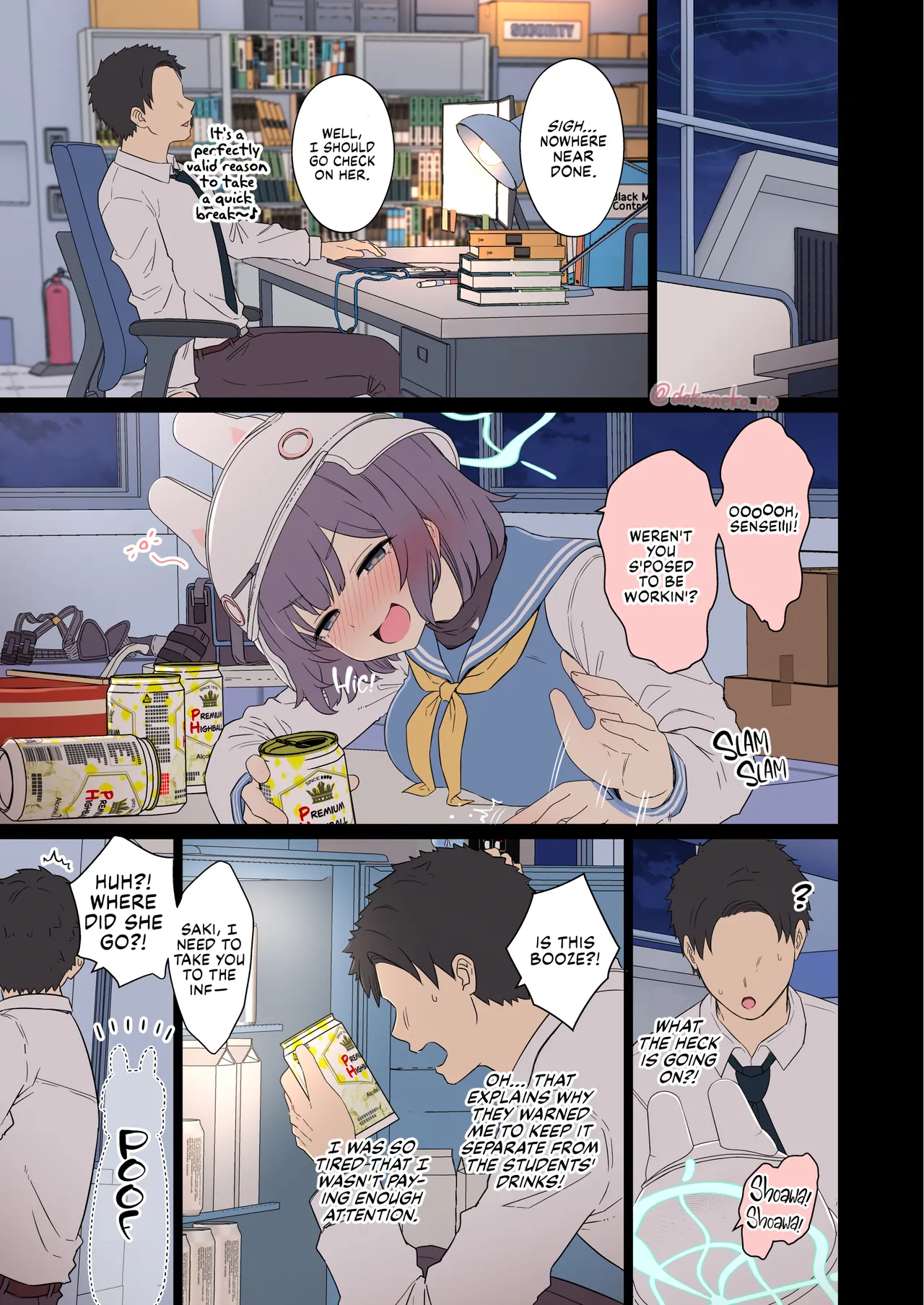 Sora Saki Has A Very Bad Night page 4