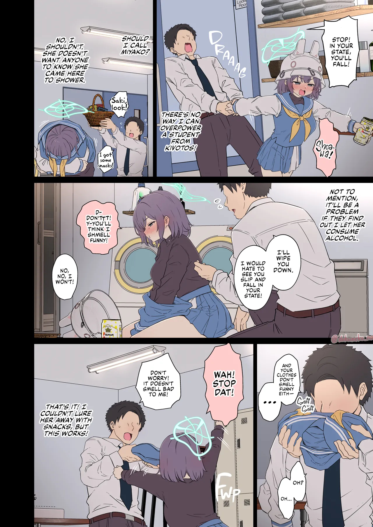 Sora Saki Has A Very Bad Night page 5