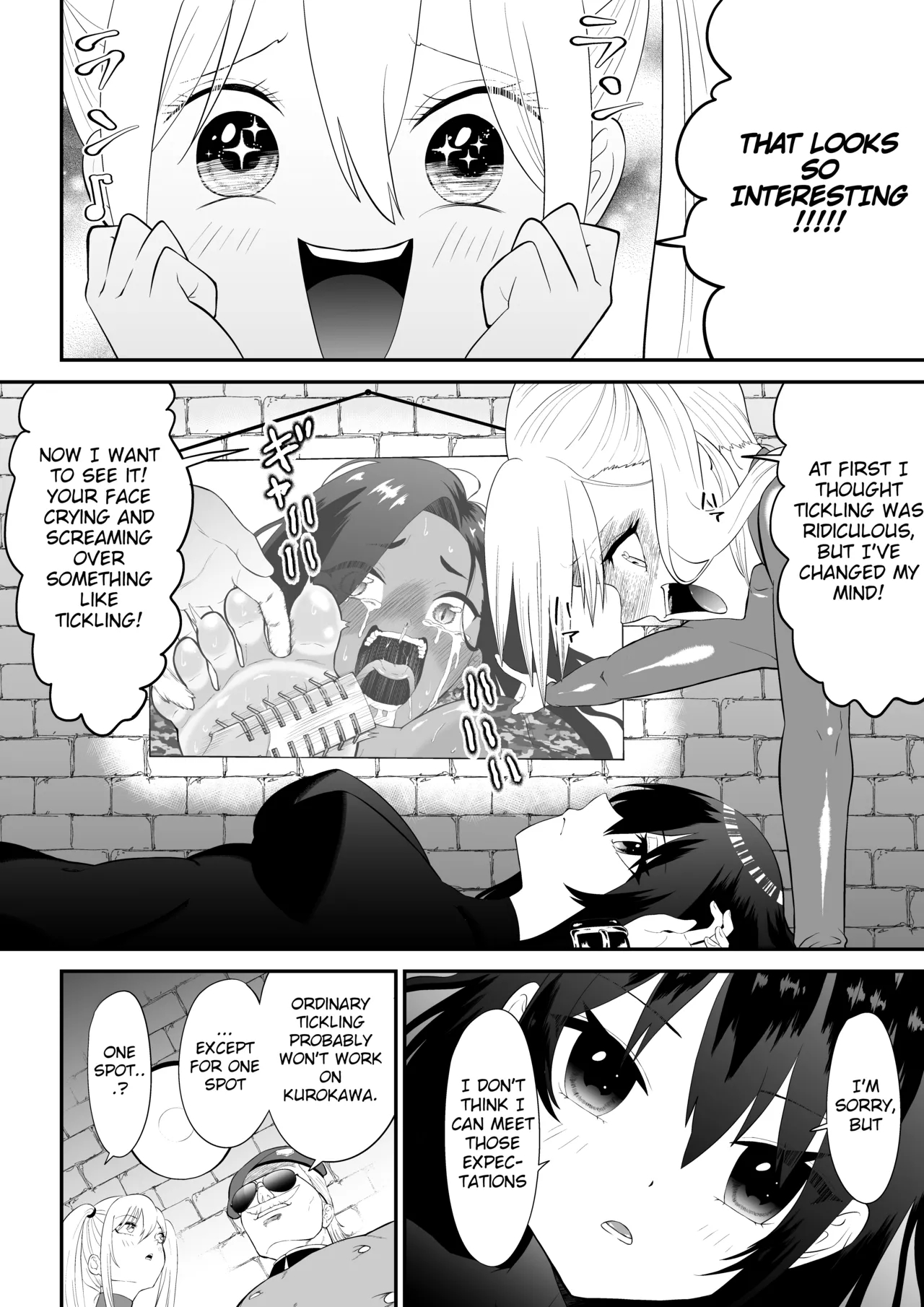 Spy Girl Sole Tickle Torture Interrogation page 15