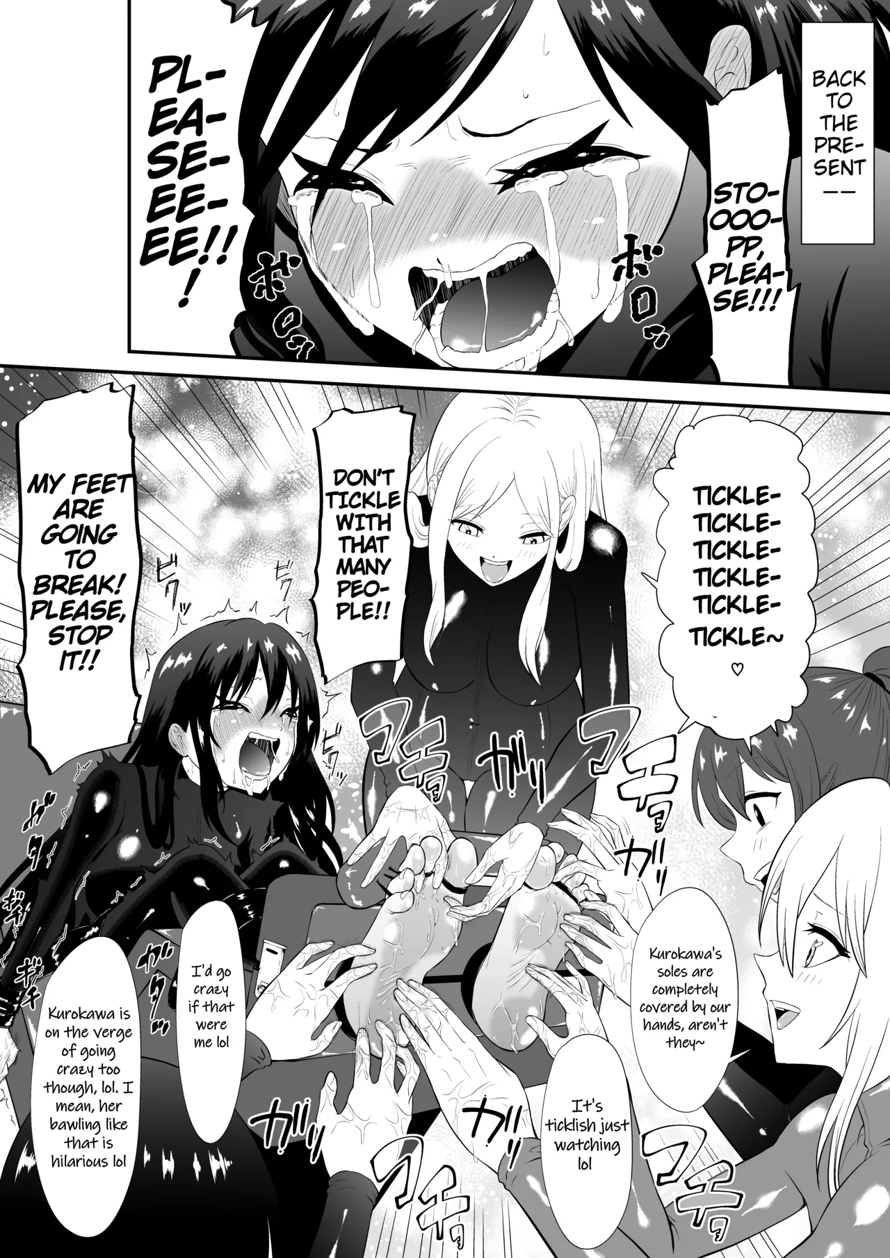 Spy Girl Sole Tickle Torture Interrogation page 18