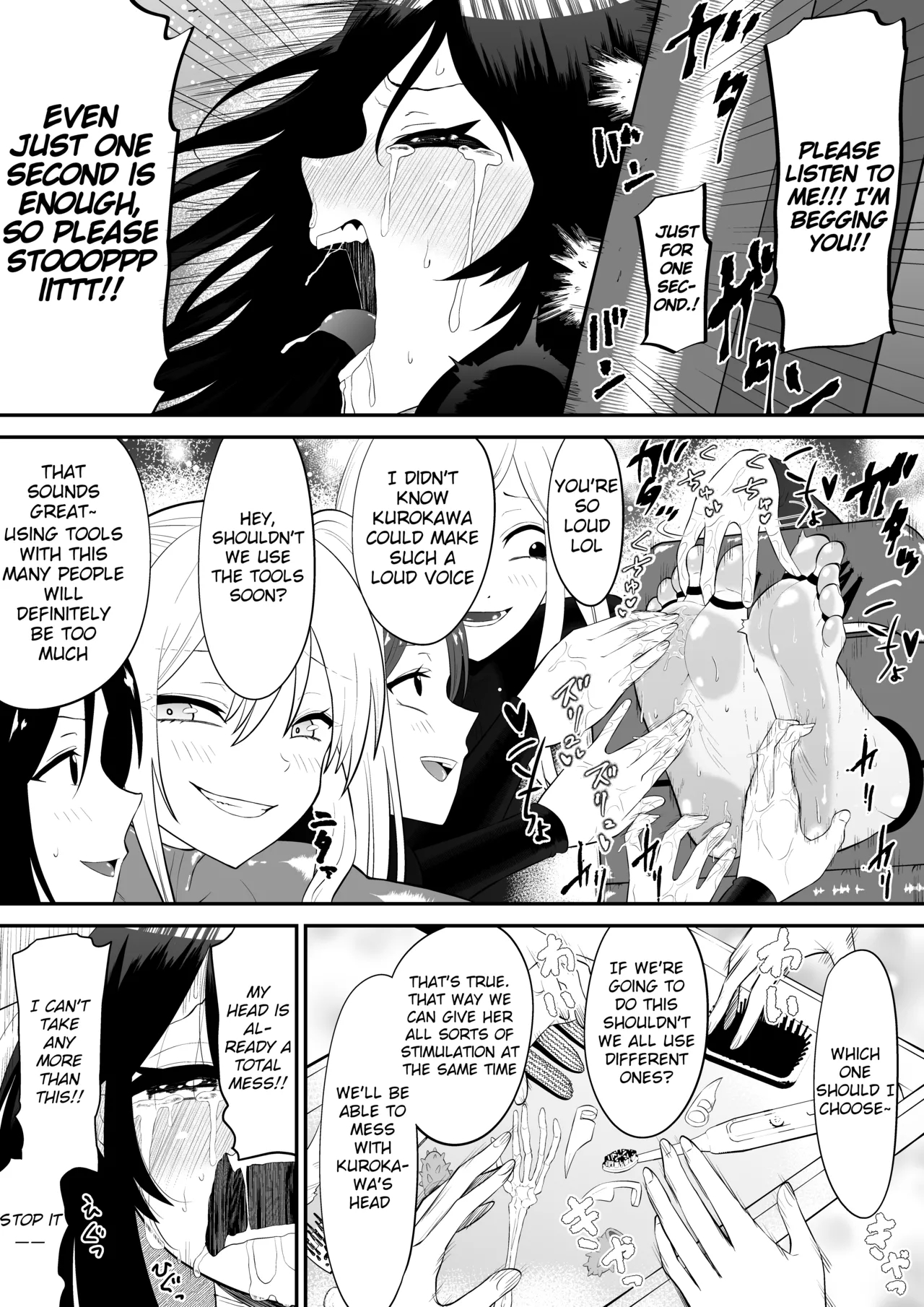 Spy Girl Sole Tickle Torture Interrogation page 19