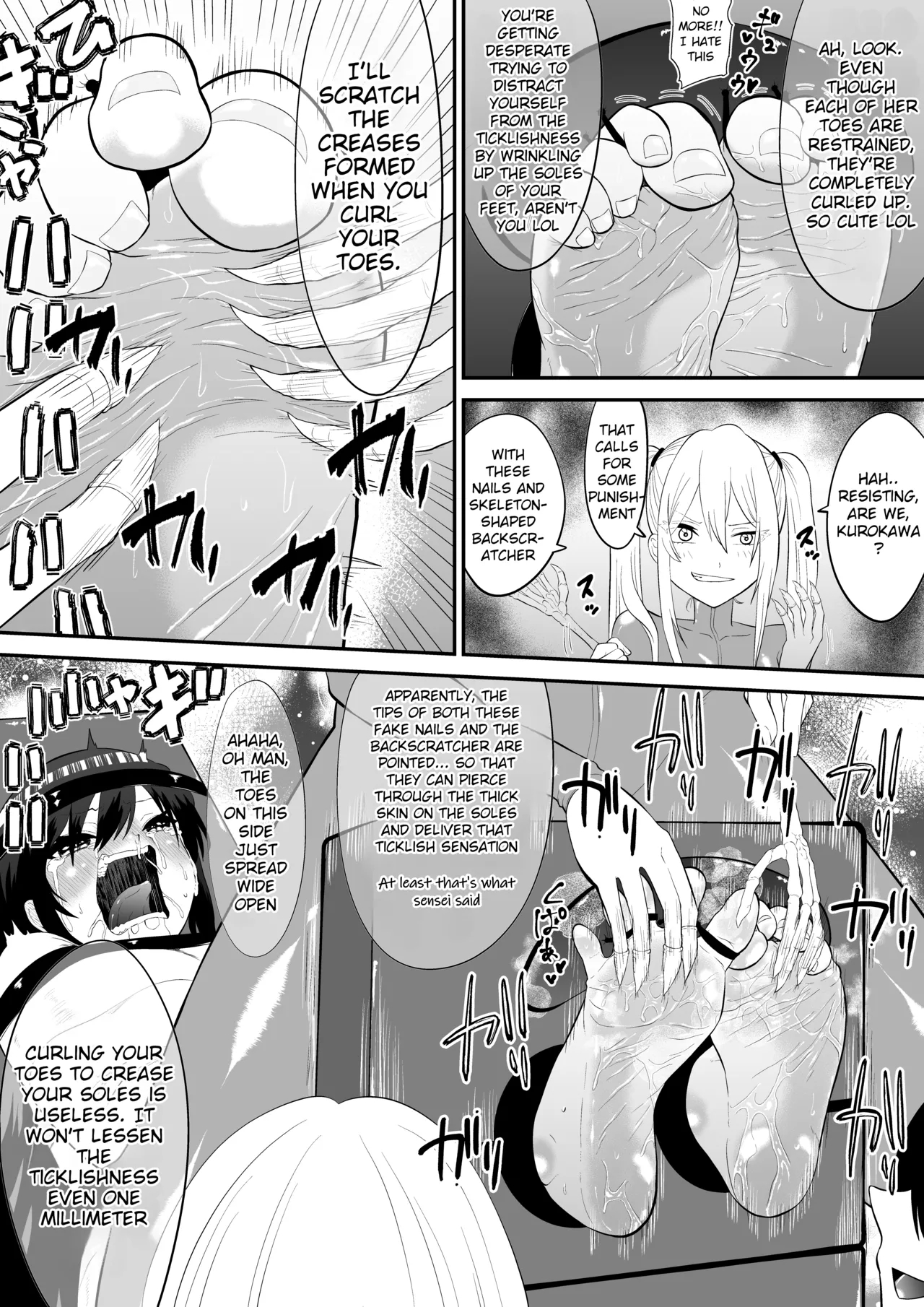 Spy Girl Sole Tickle Torture Interrogation page 22
