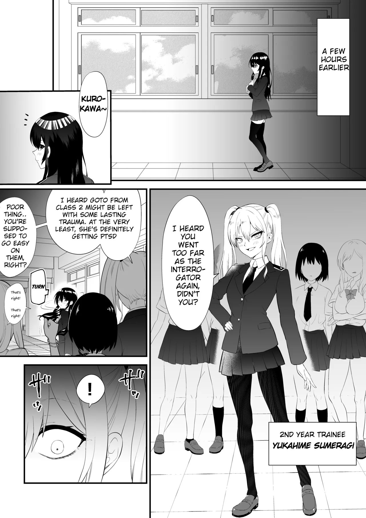 Spy Girl Sole Tickle Torture Interrogation page 8