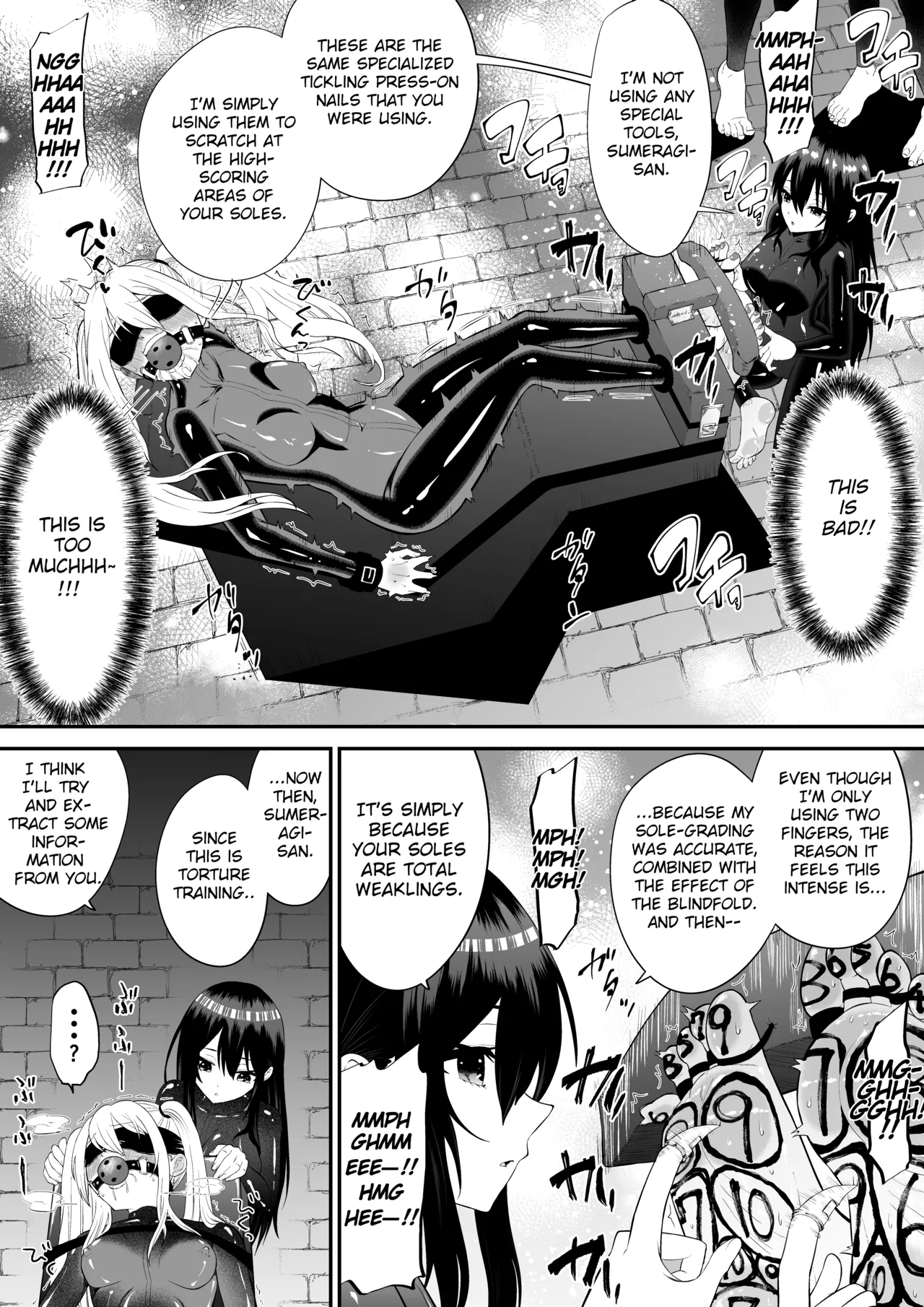 Spy Girl Sole Tickling & Endless Orgasm Training page 15