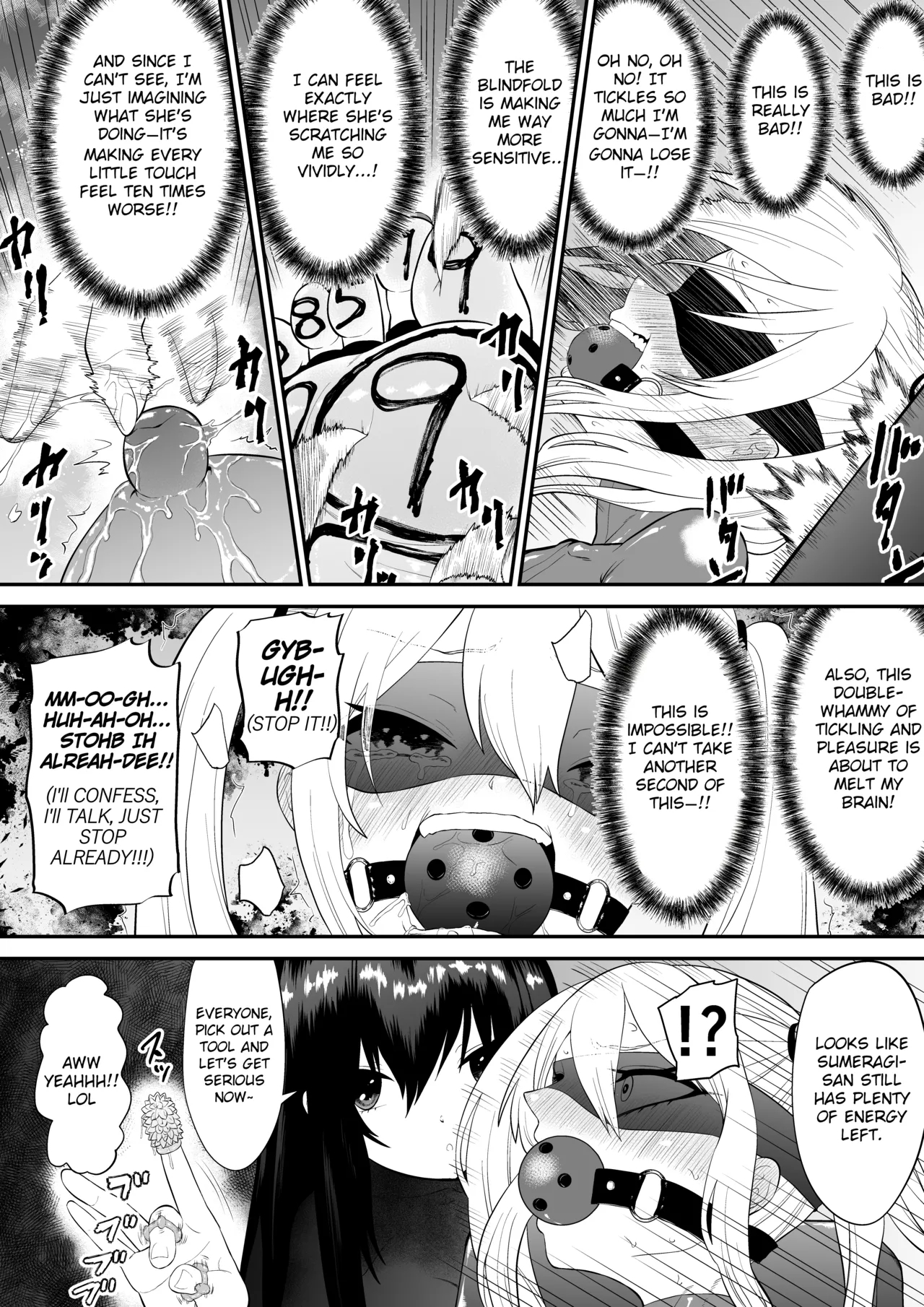 Spy Girl Sole Tickling & Endless Orgasm Training page 20