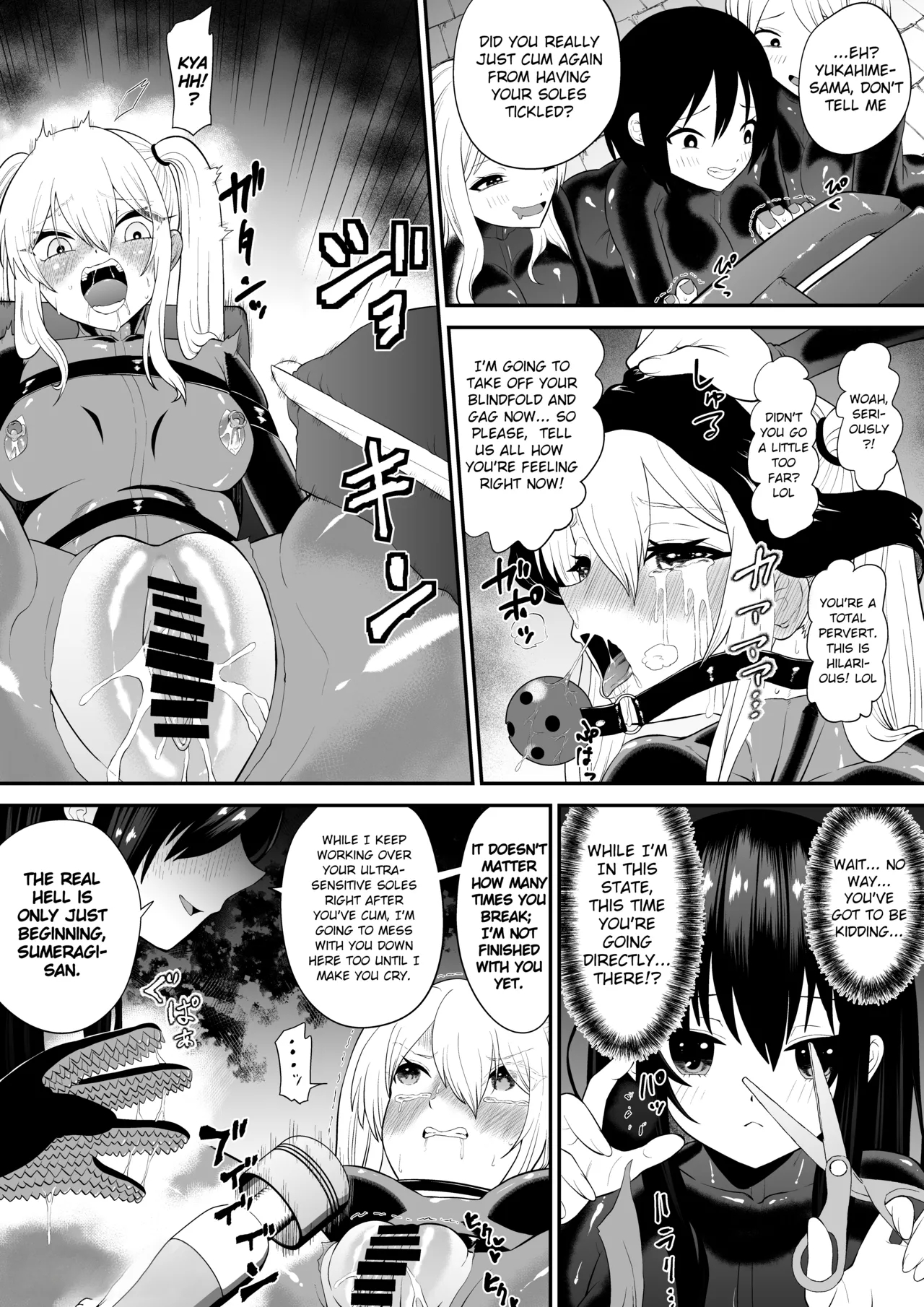 Spy Girl Sole Tickling & Endless Orgasm Training page 24