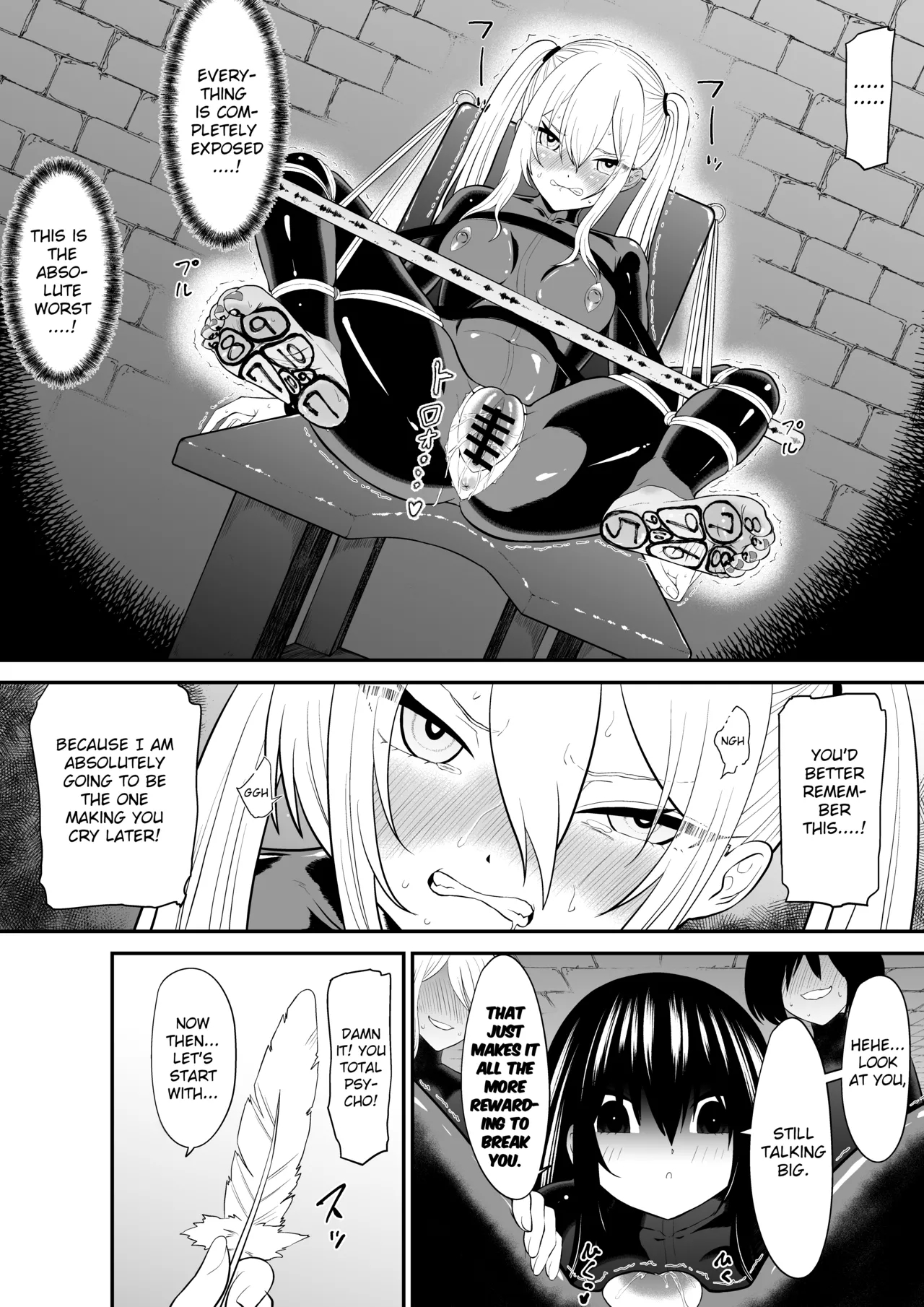 Spy Girl Sole Tickling & Endless Orgasm Training page 26
