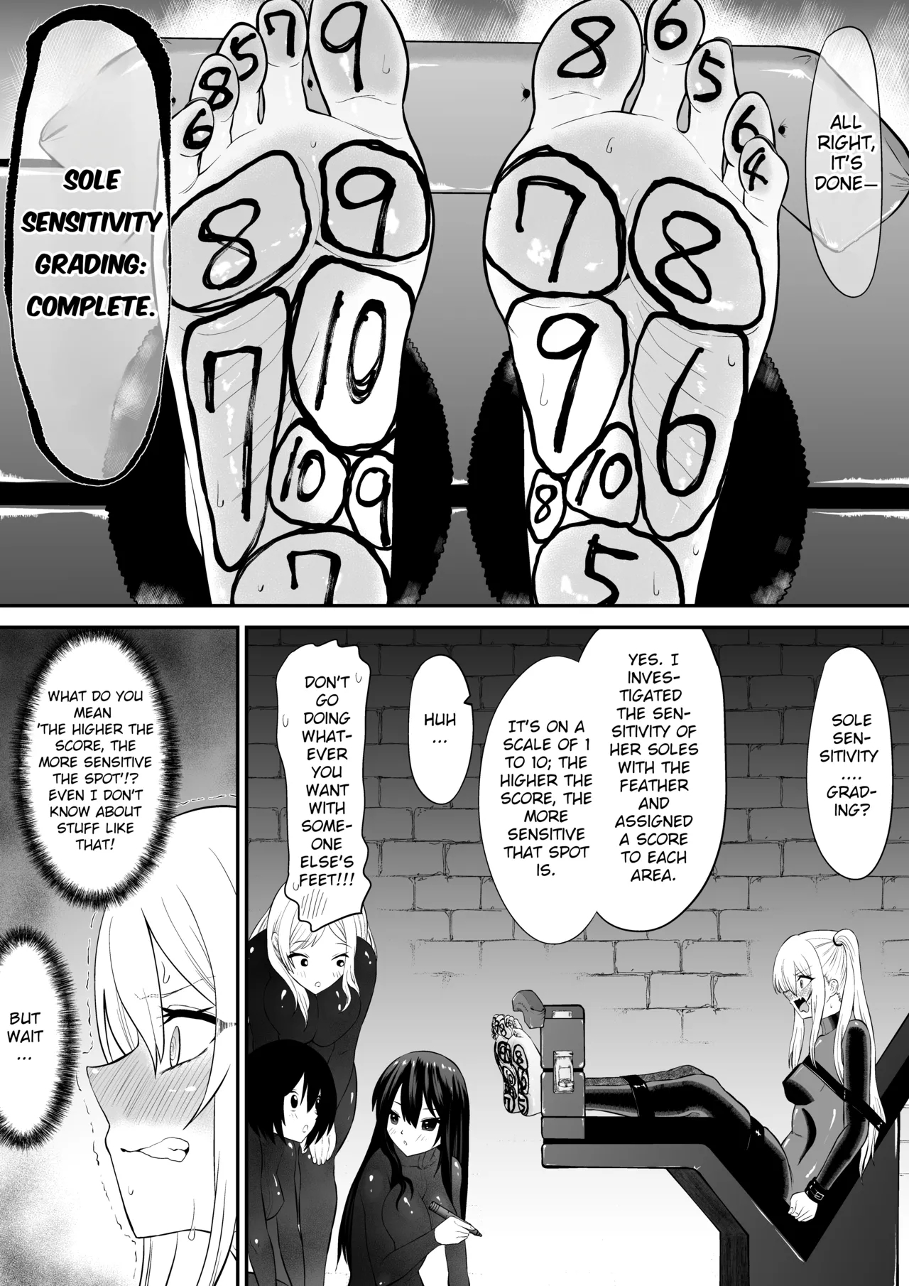 Spy Girl Sole Tickling & Endless Orgasm Training page 9