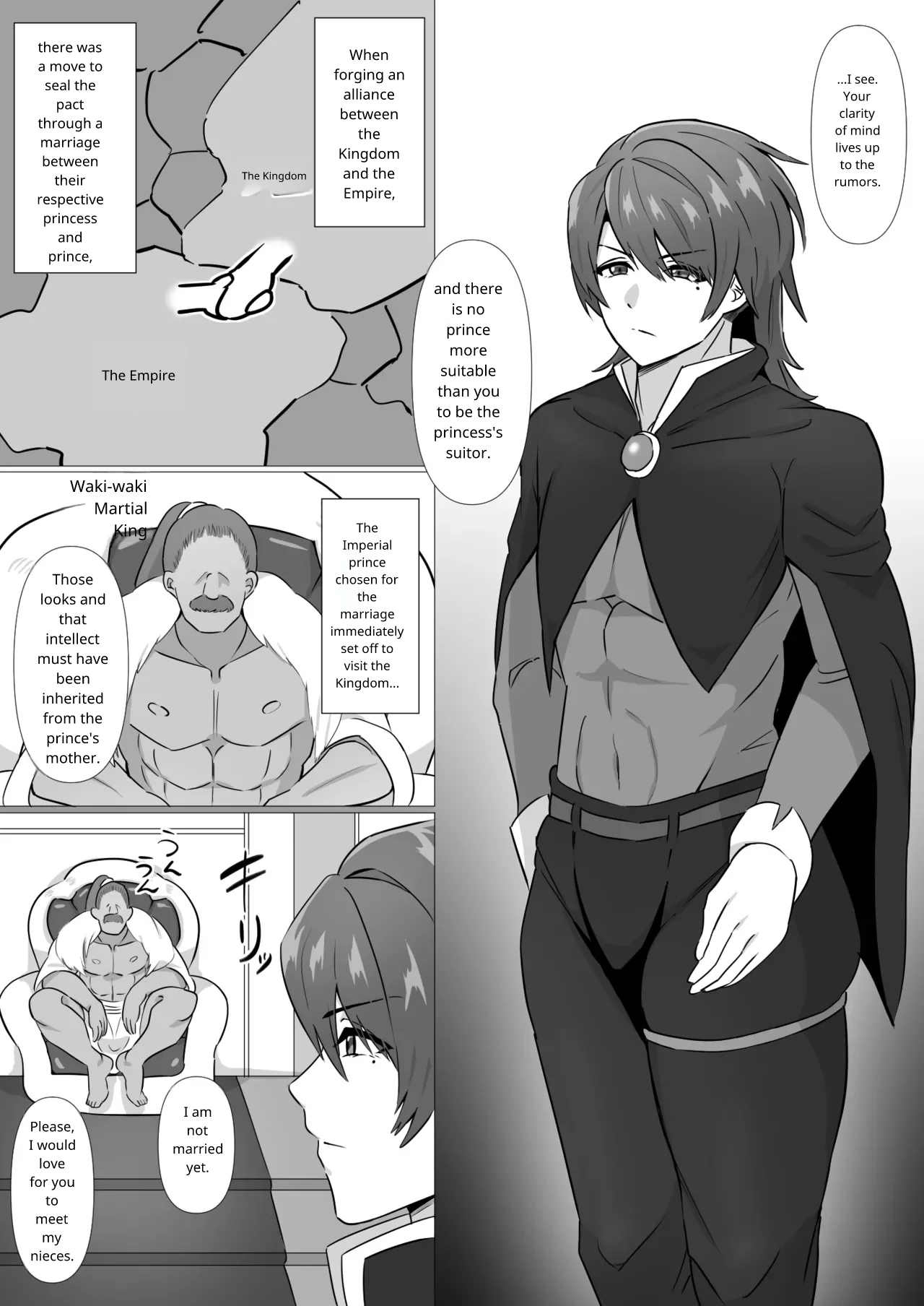 Straight To Gay Prince page 1