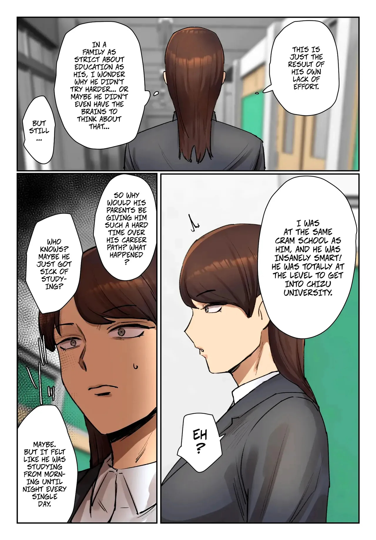 Strip Down To Your Underwear And Appologize To Your Student -- Seito No Shitagi O Tsukete Shazai Shiro page 10
