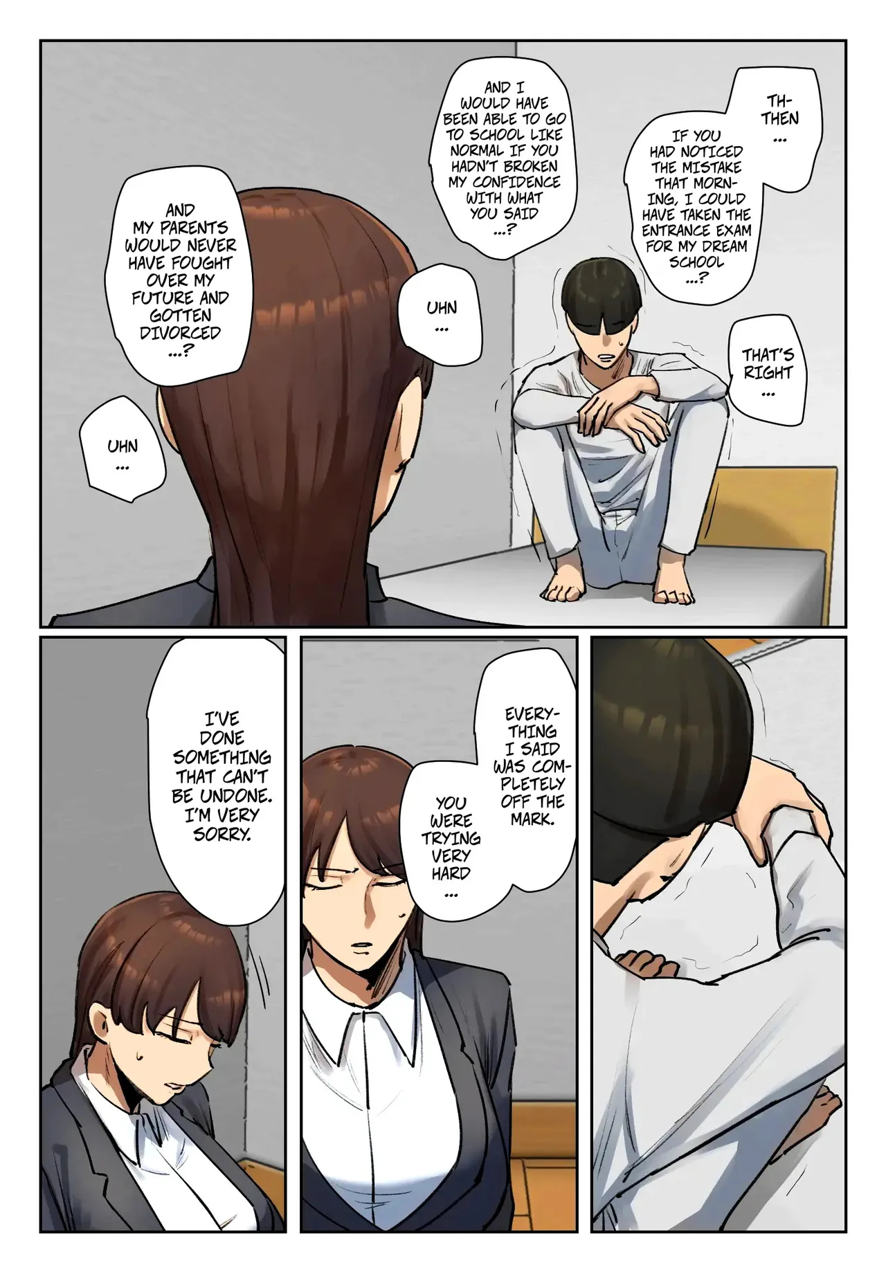 Strip Down To Your Underwear And Appologize To Your Student -- Seito No Shitagi O Tsukete Shazai Shiro page 13