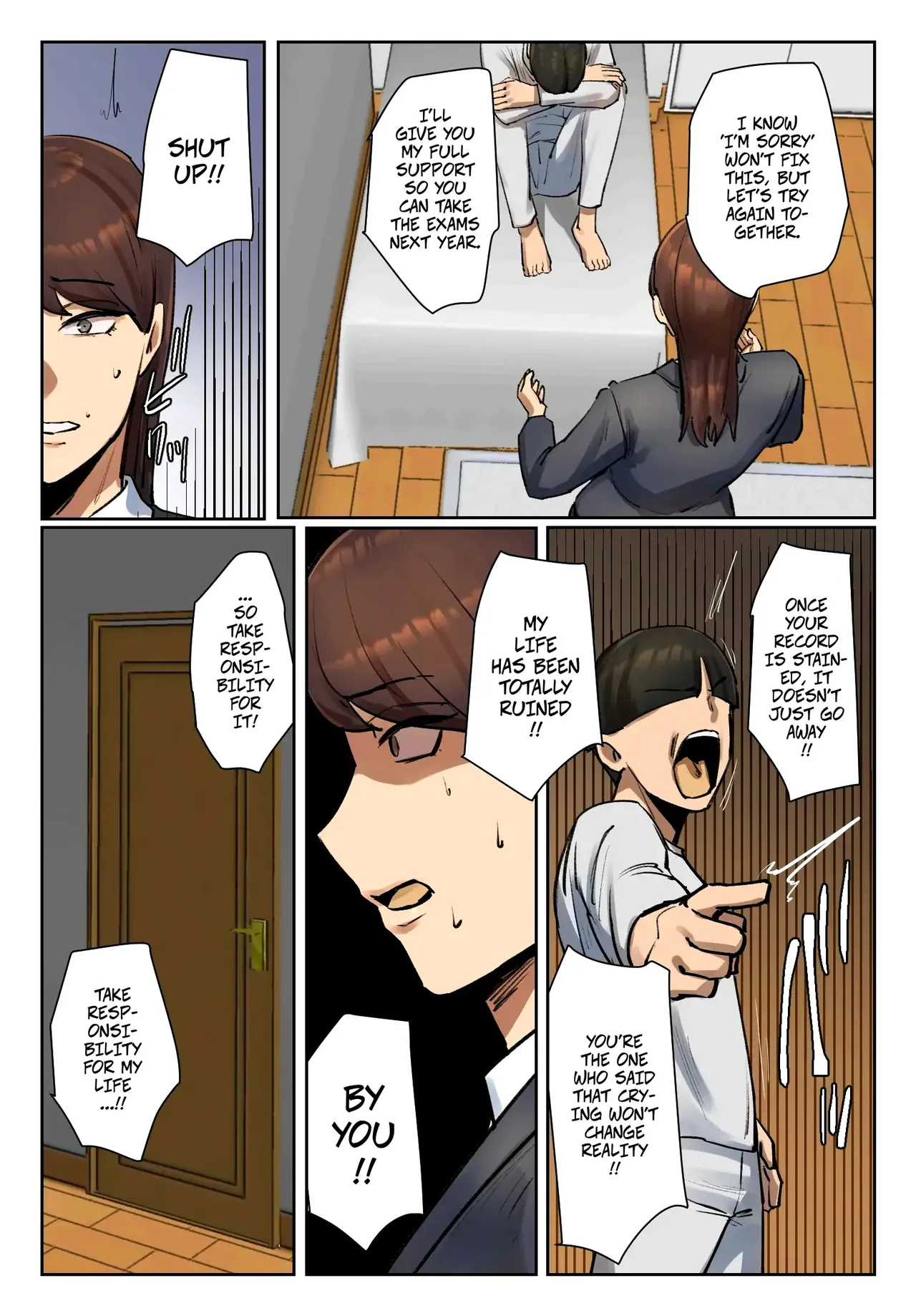 Strip Down To Your Underwear And Appologize To Your Student -- Seito No Shitagi O Tsukete Shazai Shiro page 15