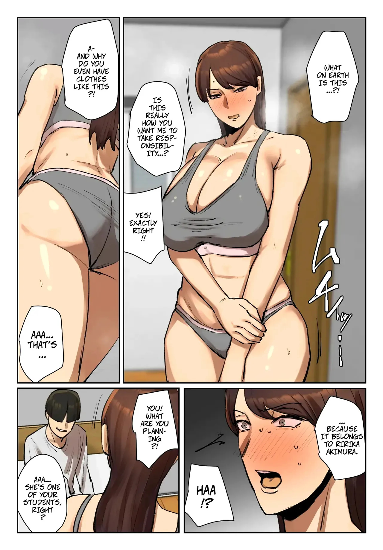Strip Down To Your Underwear And Appologize To Your Student -- Seito No Shitagi O Tsukete Shazai Shiro page 16