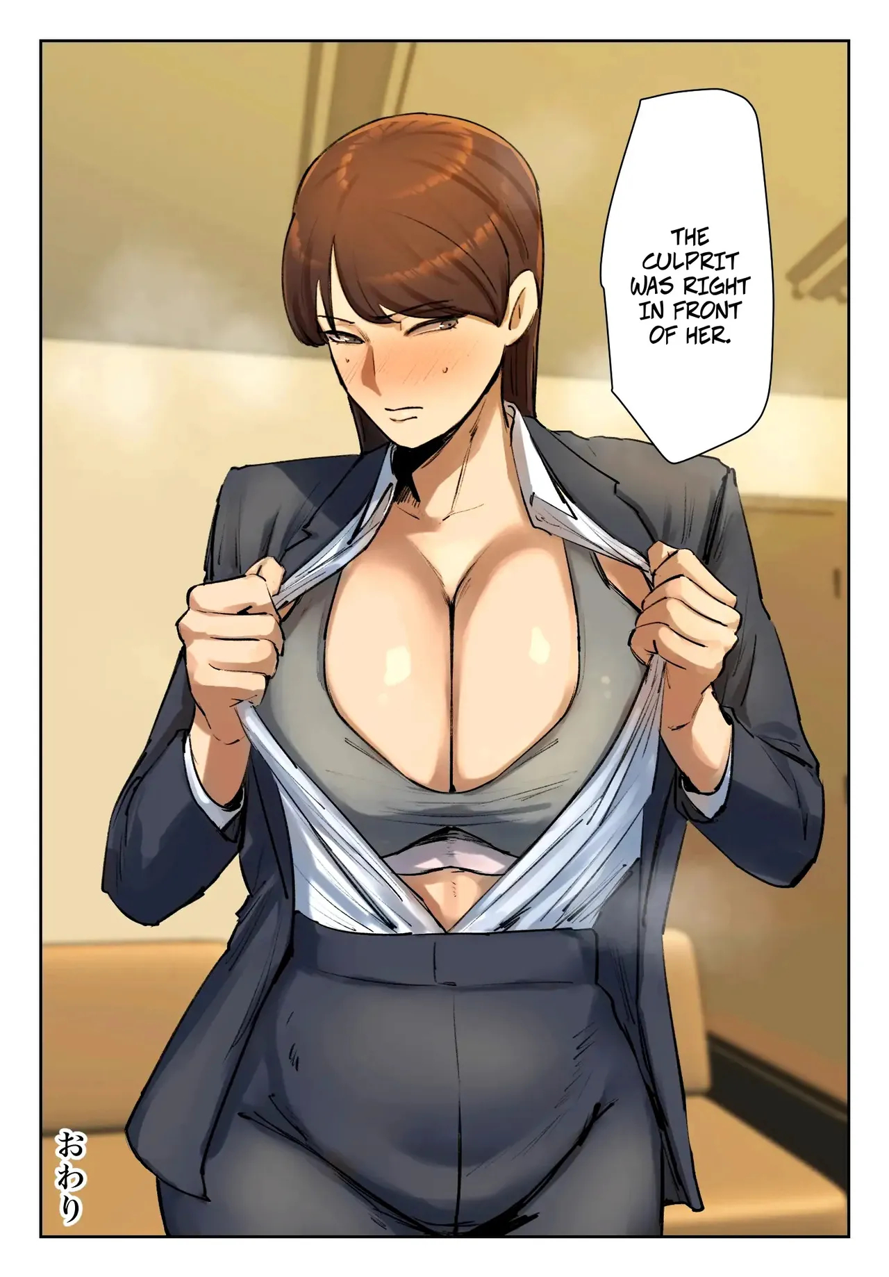 Strip Down To Your Underwear And Appologize To Your Student -- Seito No Shitagi O Tsukete Shazai Shiro page 37