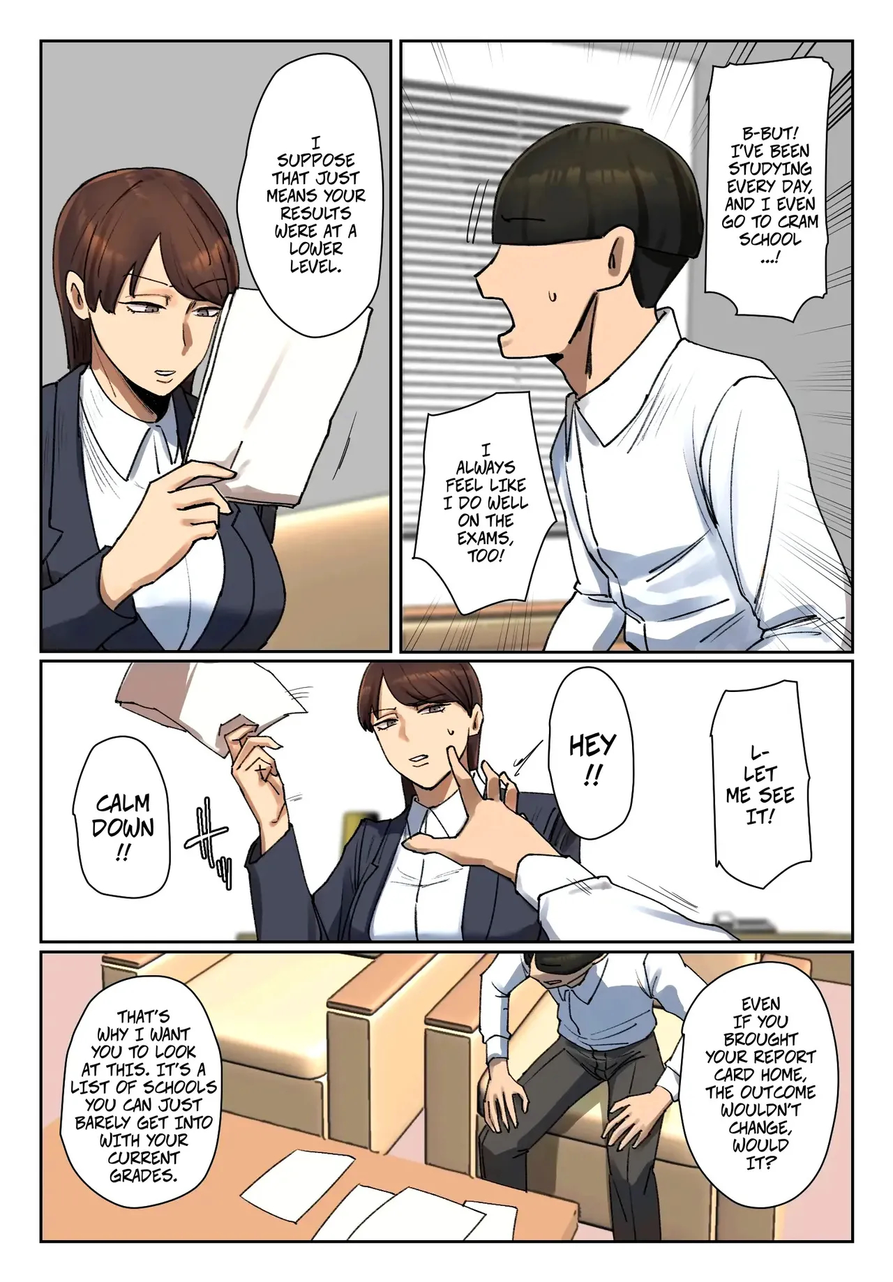 Strip Down To Your Underwear And Appologize To Your Student -- Seito No Shitagi O Tsukete Shazai Shiro page 5