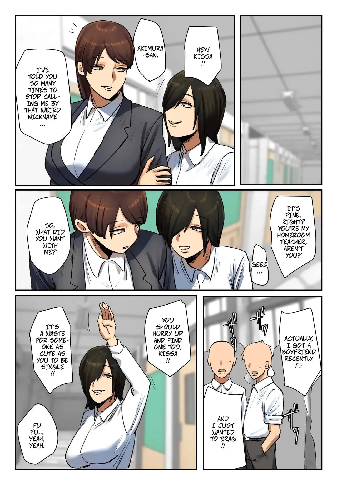 Strip Down To Your Underwear And Appologize To Your Student -- Seito No Shitagi O Tsukete Shazai Shiro page 8