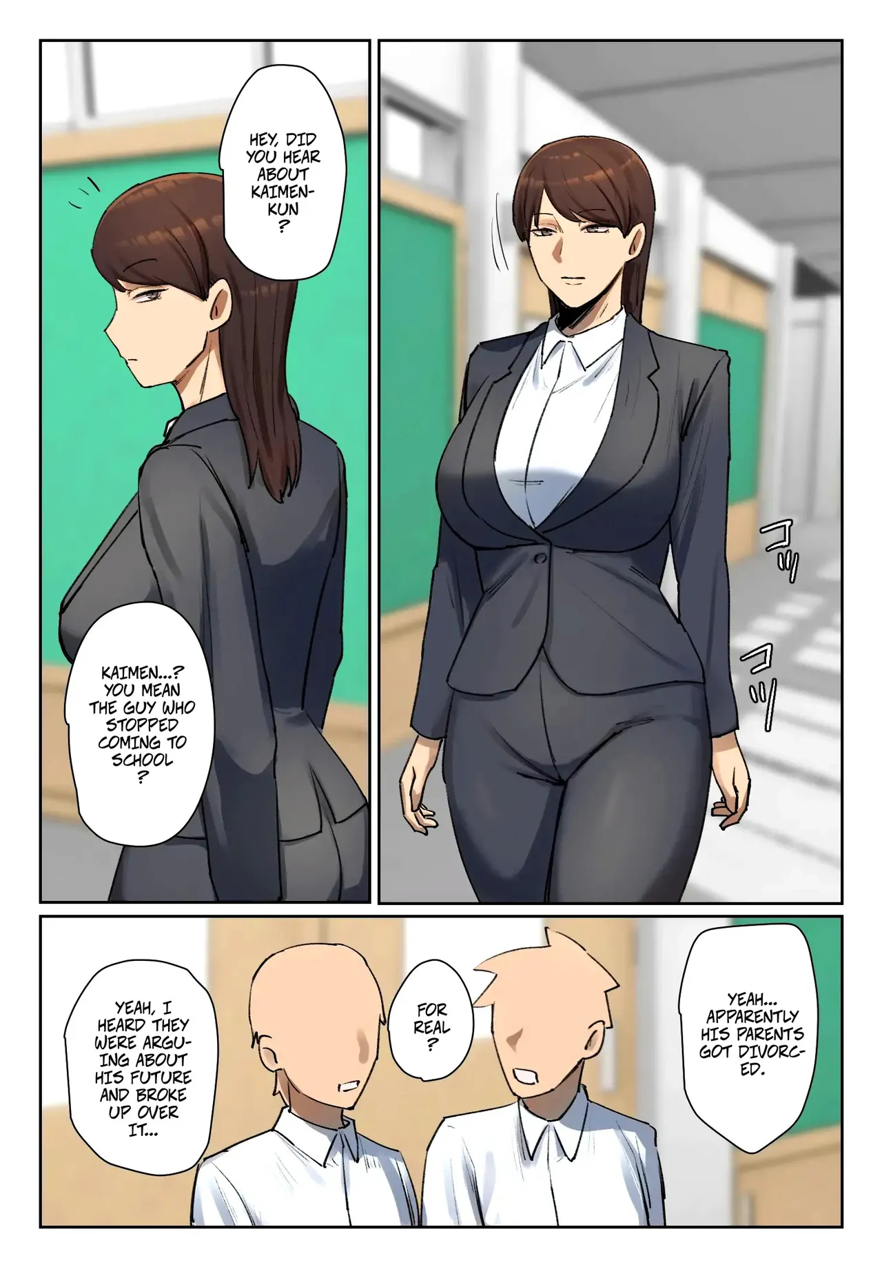 Strip Down To Your Underwear And Appologize To Your Student -- Seito No Shitagi O Tsukete Shazai Shiro page 9
