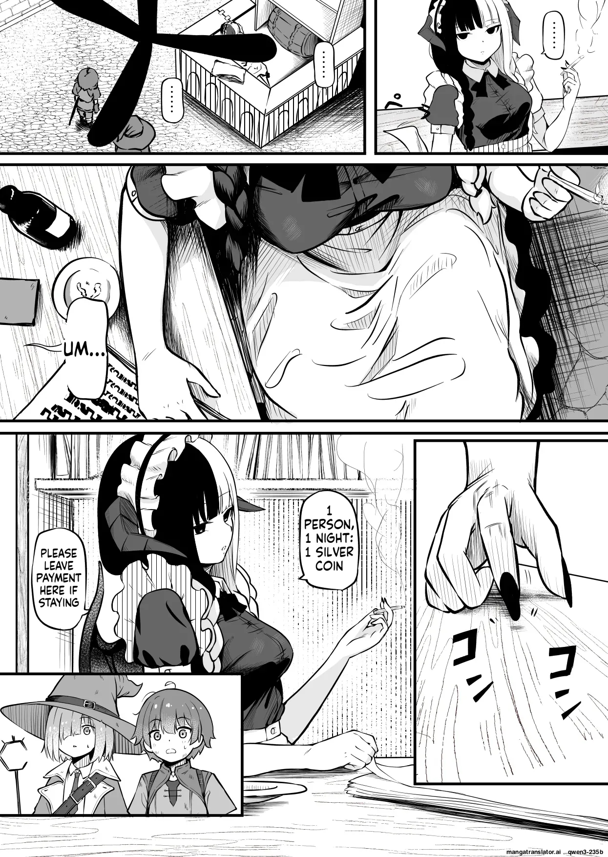 Succubus No Oyado Ni Goyoujin ~succubus Ni Shimeagerarete Ochinchin Kara Level O Shibori Torareru Ohanashi~ page 3