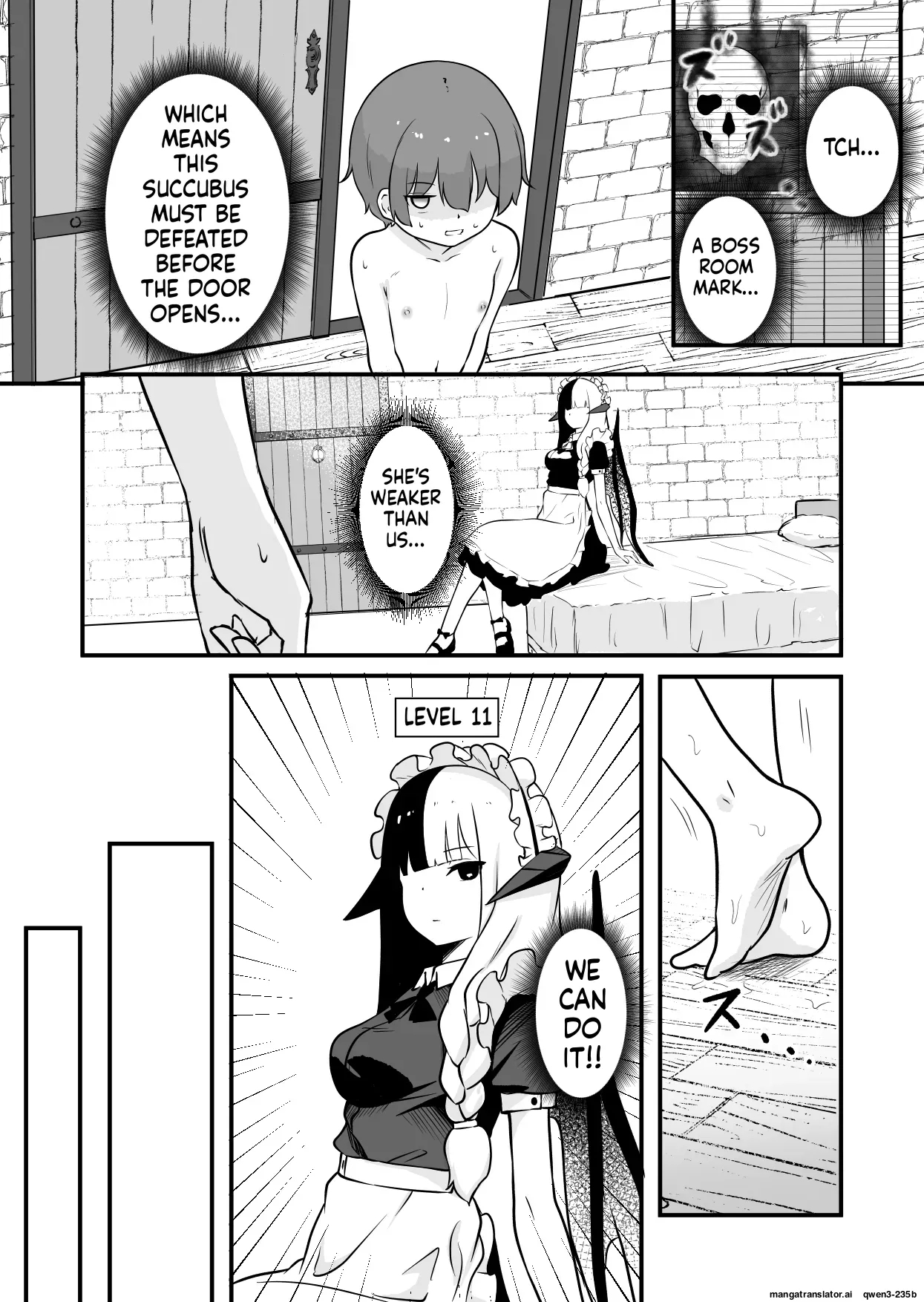 Succubus No Oyado Ni Goyoujin ~succubus Ni Shimeagerarete Ochinchin Kara Level O Shibori Torareru Ohanashi~ page 9