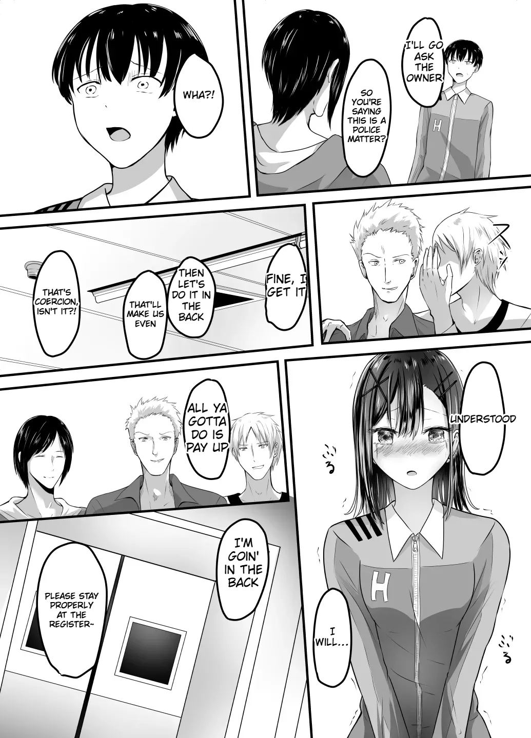Suki Na Kouhai Arbeit O Rape Sareta Hanashi page 12