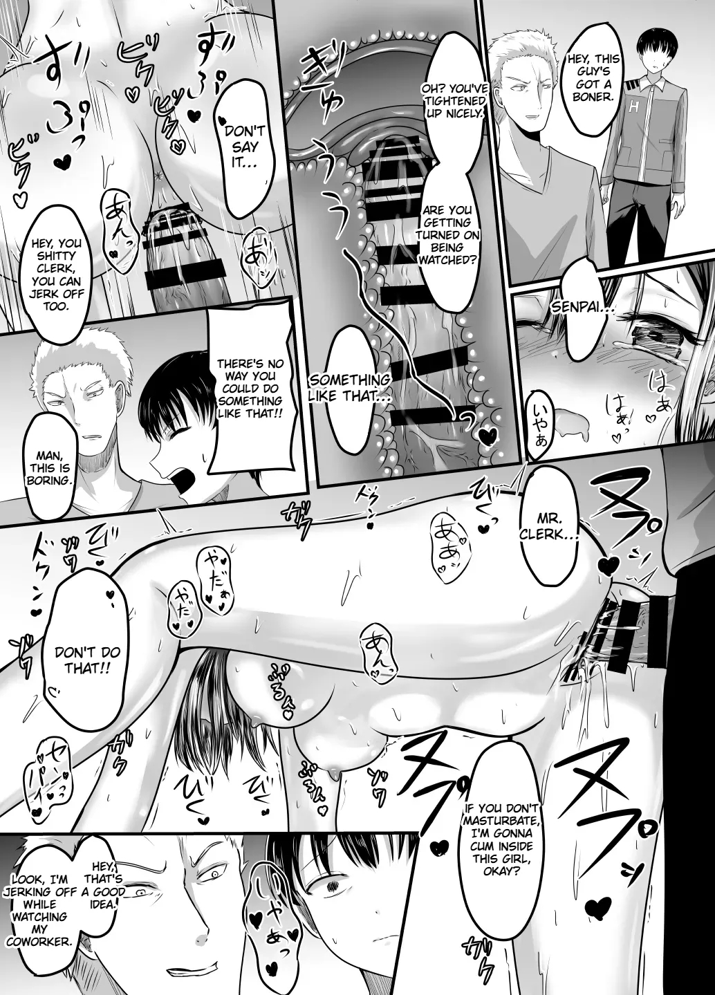 Suki Na Kouhai Arbeit O Rape Sareta Hanashi page 57