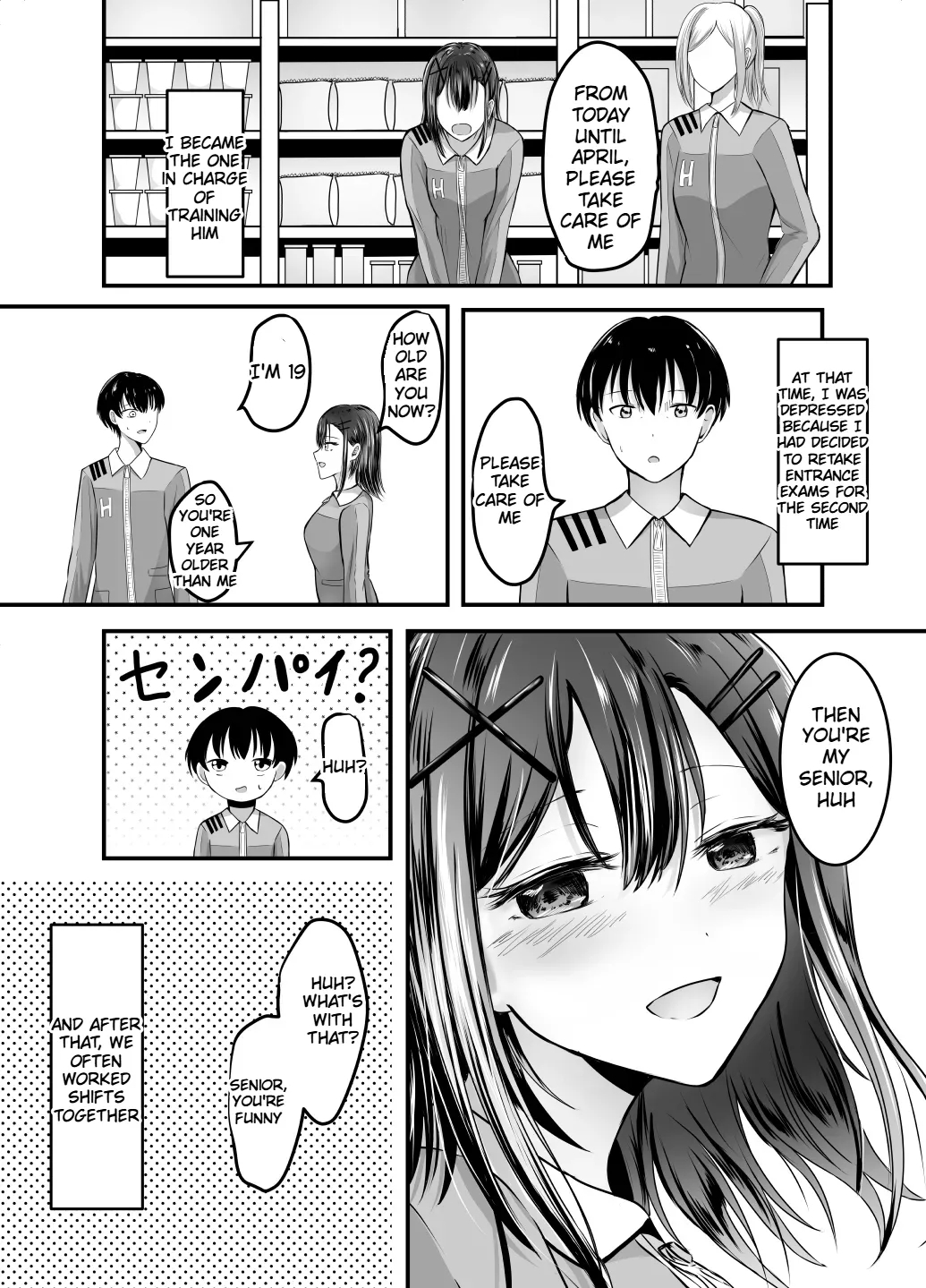 Suki Na Kouhai Arbeit O Rape Sareta Hanashi page 7
