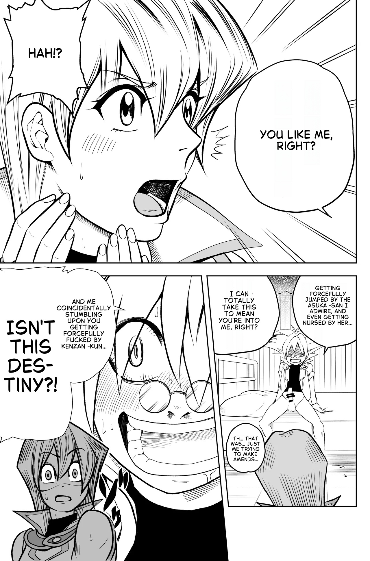 Tenjouin Asuka-san Choppiri Dake Eromanga Kakimashita ♡ page 24