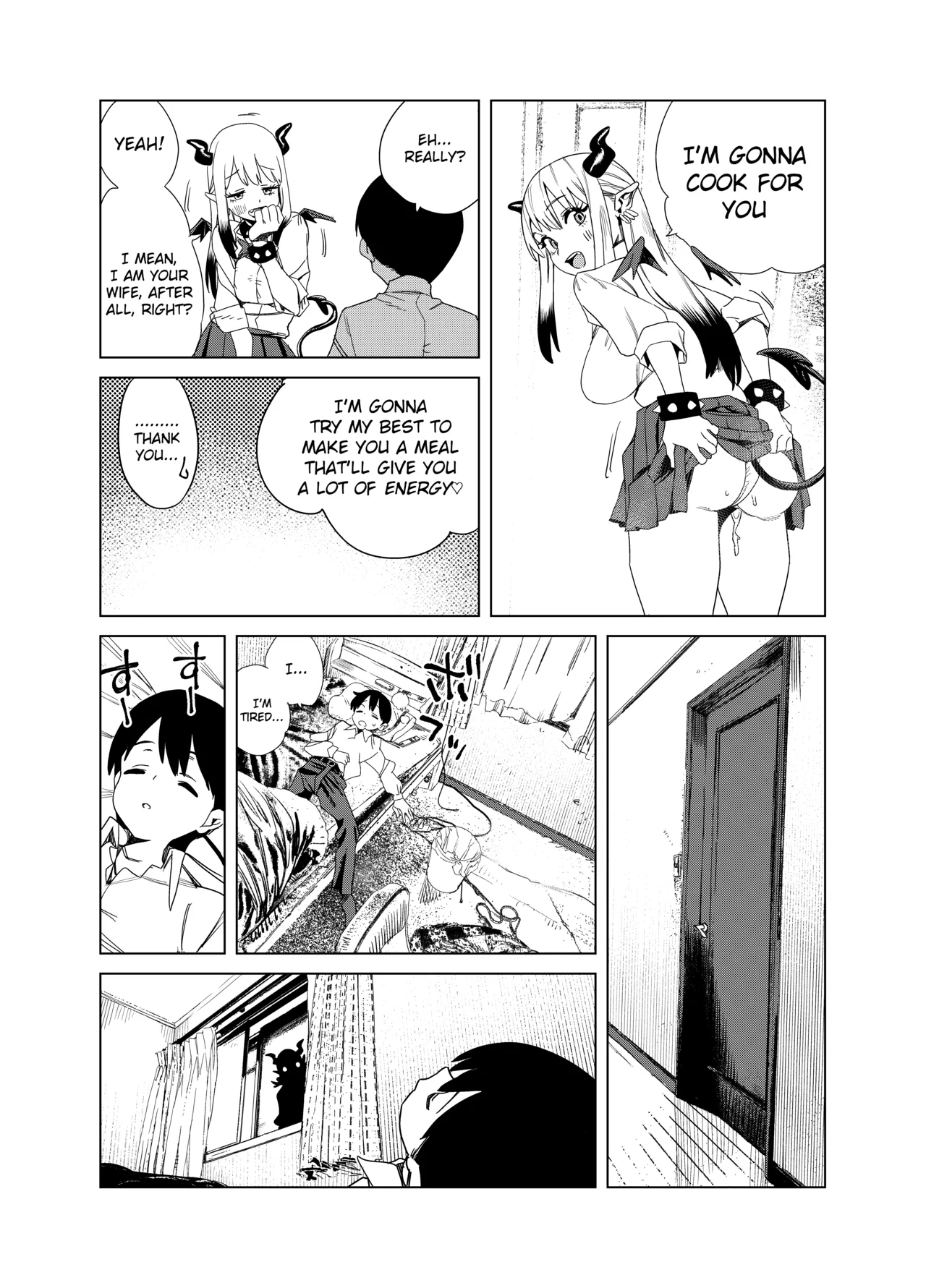 Tenkou Shitekita Gal Succubus No Gochisou Wa Boku Hitori!? 2 page 10
