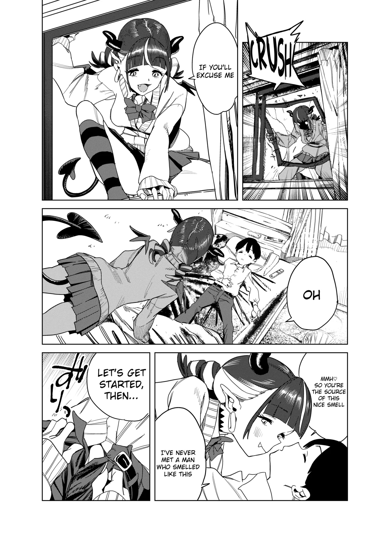 Tenkou Shitekita Gal Succubus No Gochisou Wa Boku Hitori!? 2 page 11