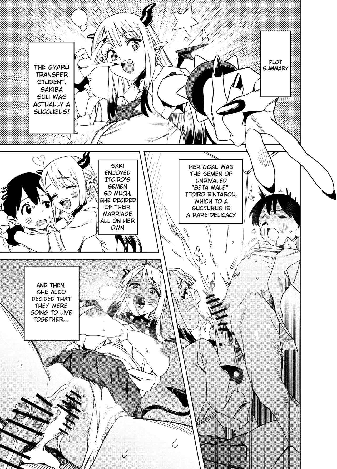 Tenkou Shitekita Gal Succubus No Gochisou Wa Boku Hitori!? 2 page 2