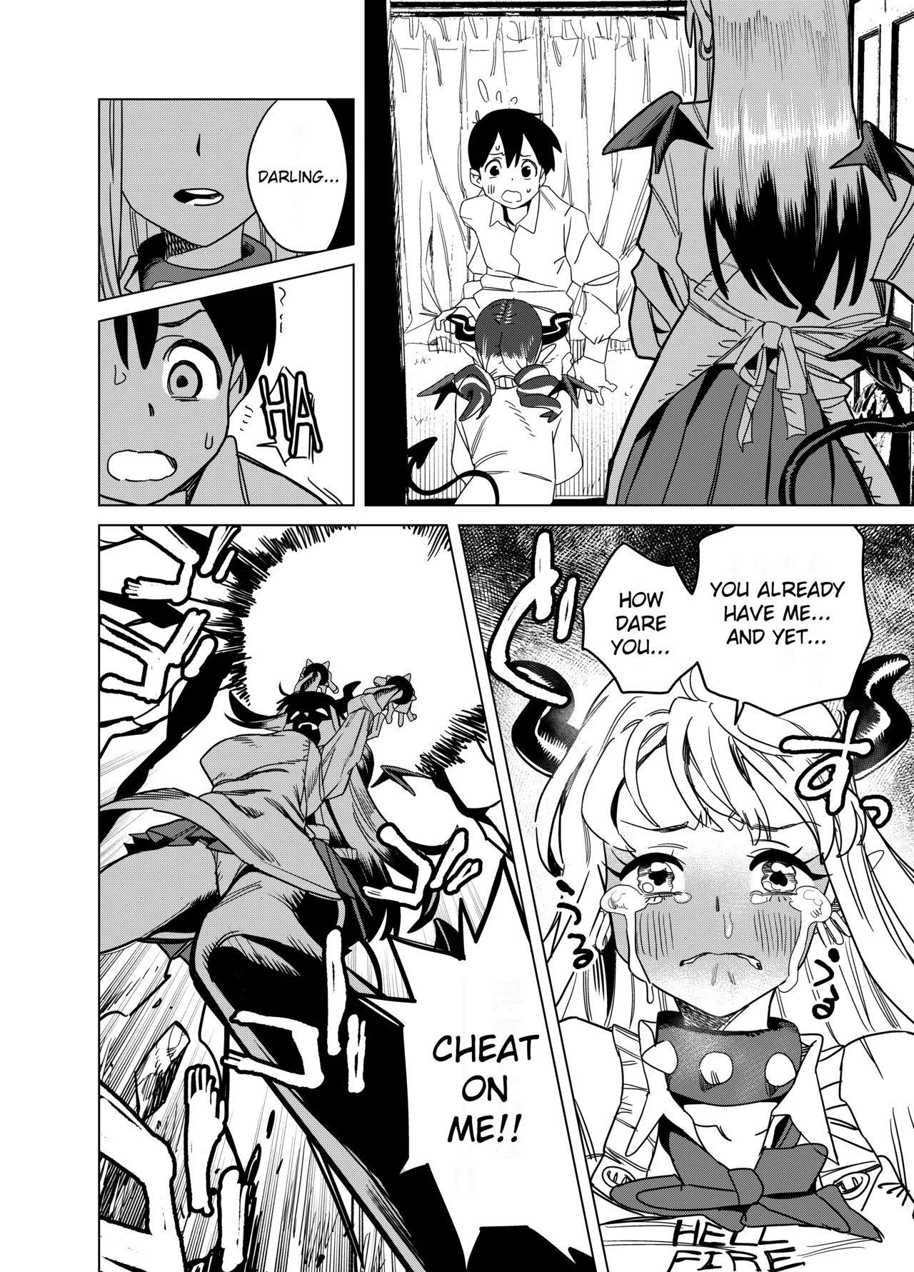 Tenkou Shitekita Gal Succubus No Gochisou Wa Boku Hitori!? 2 page 21